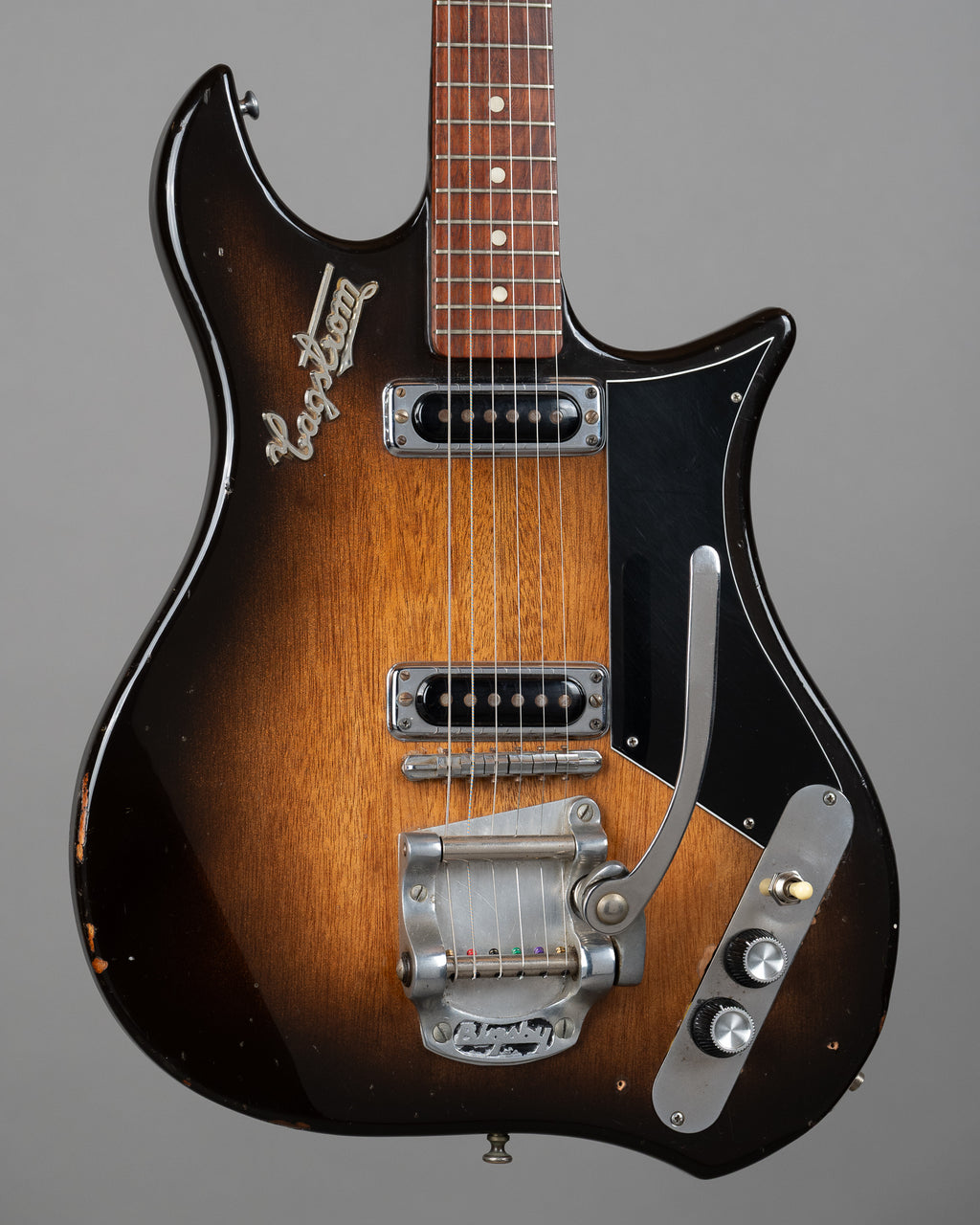 c1960s Hagstrom Impala (Sweden, Tobacco Sunburst, OHSC)
