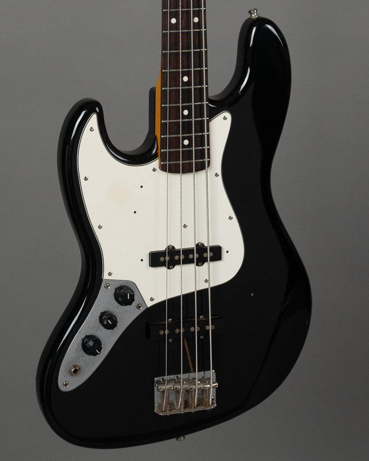 c1999 Fender JB-62 Jazz Bass Left-Handed (Japan, Black)