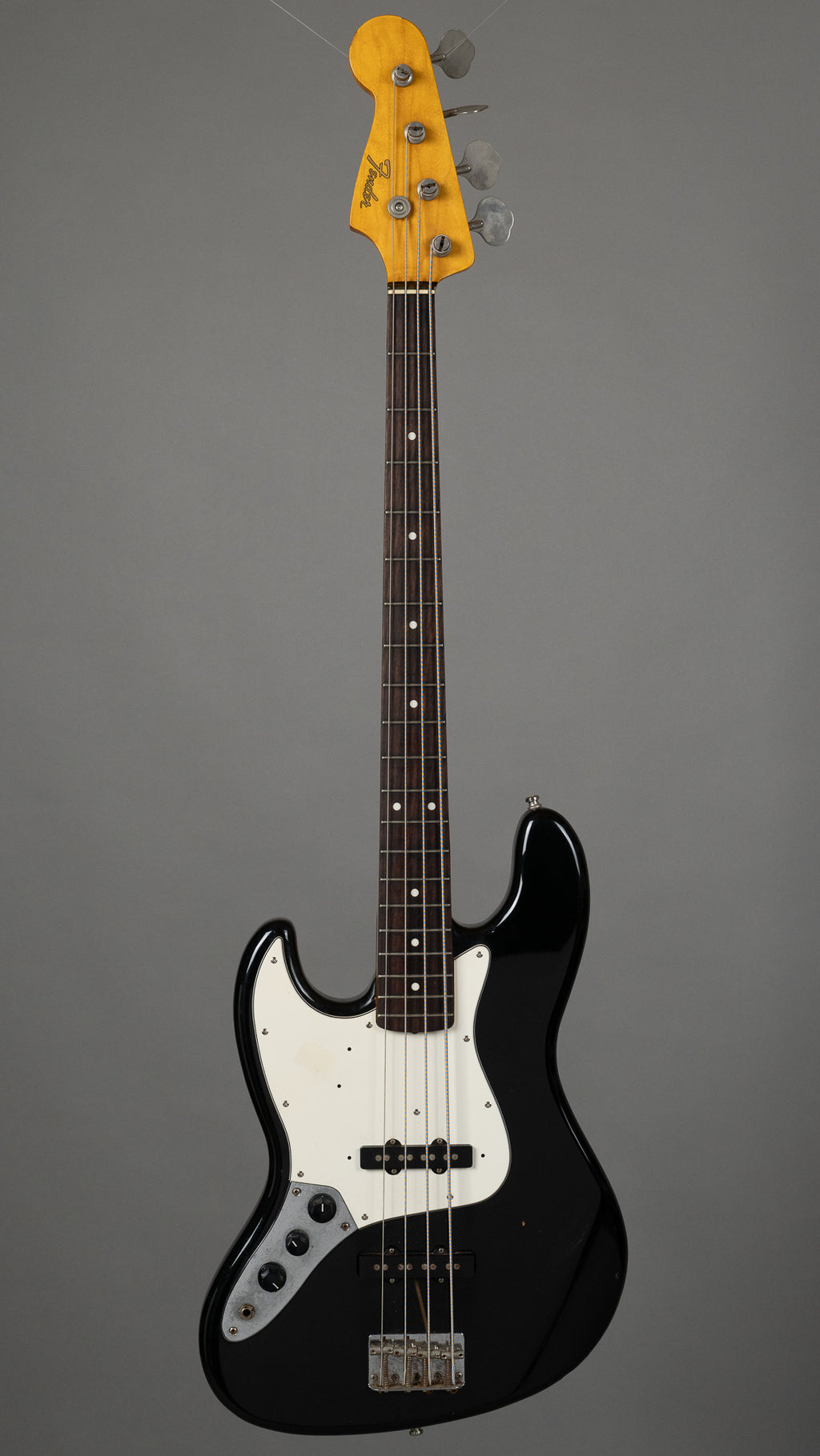 c1999 Fender JB-62 Jazz Bass Left-Handed (Japan, Black)