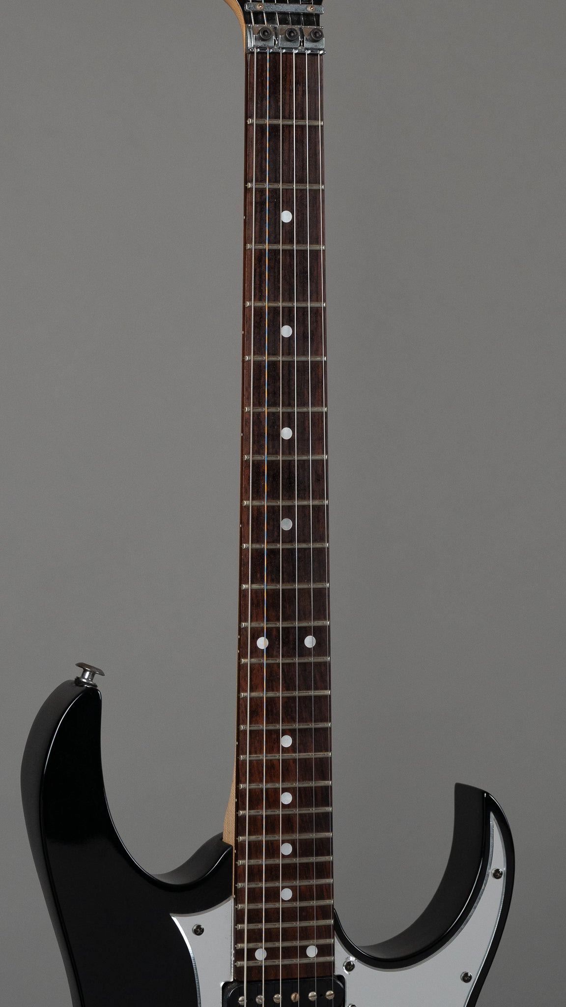 c1999 Ibanez RG450-AH (Japan, Ash Body, Mirrorguard, Black)