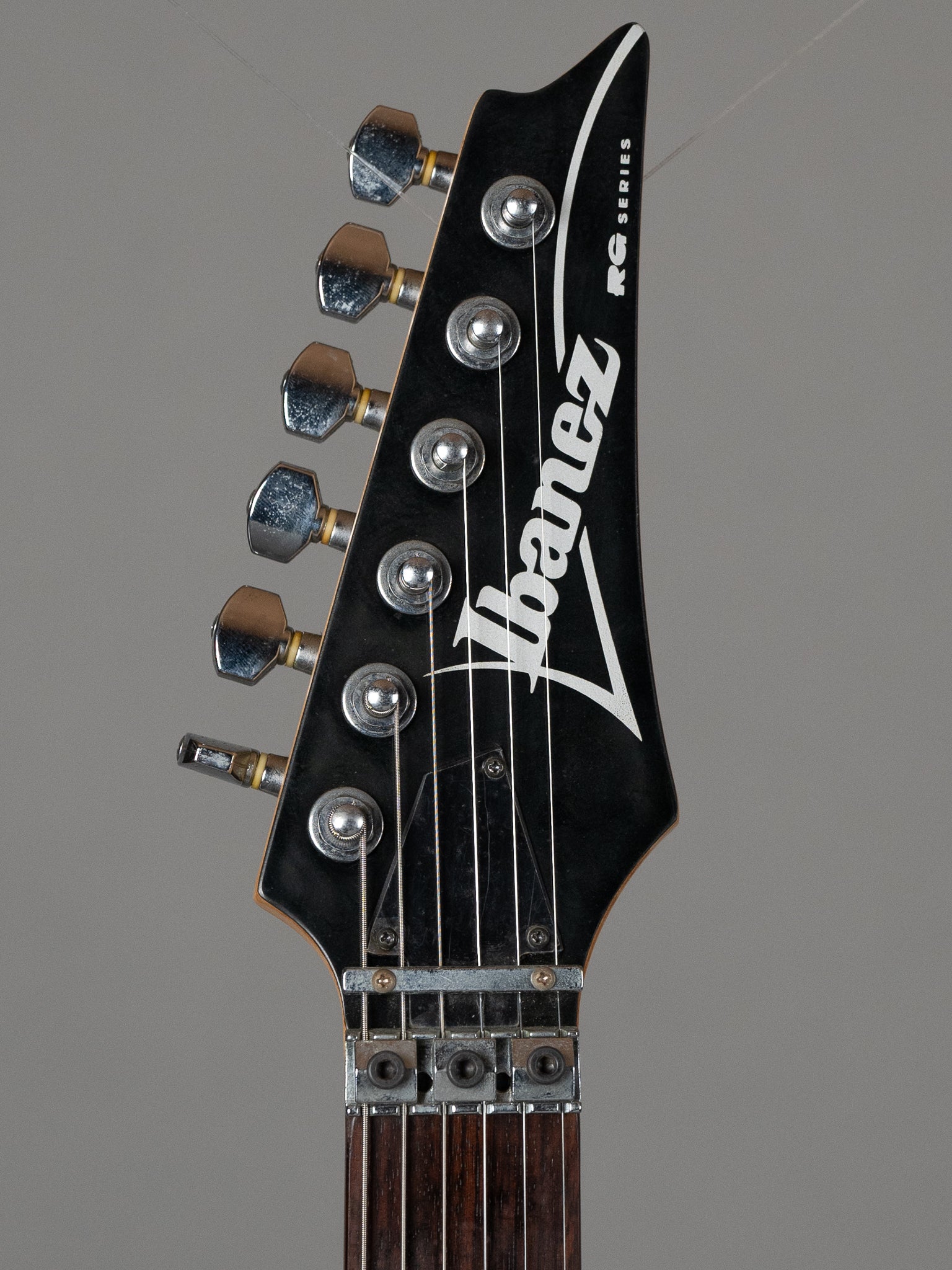 c1999 Ibanez RG450-AH (Japan, Ash Body, Mirrorguard, Black)
