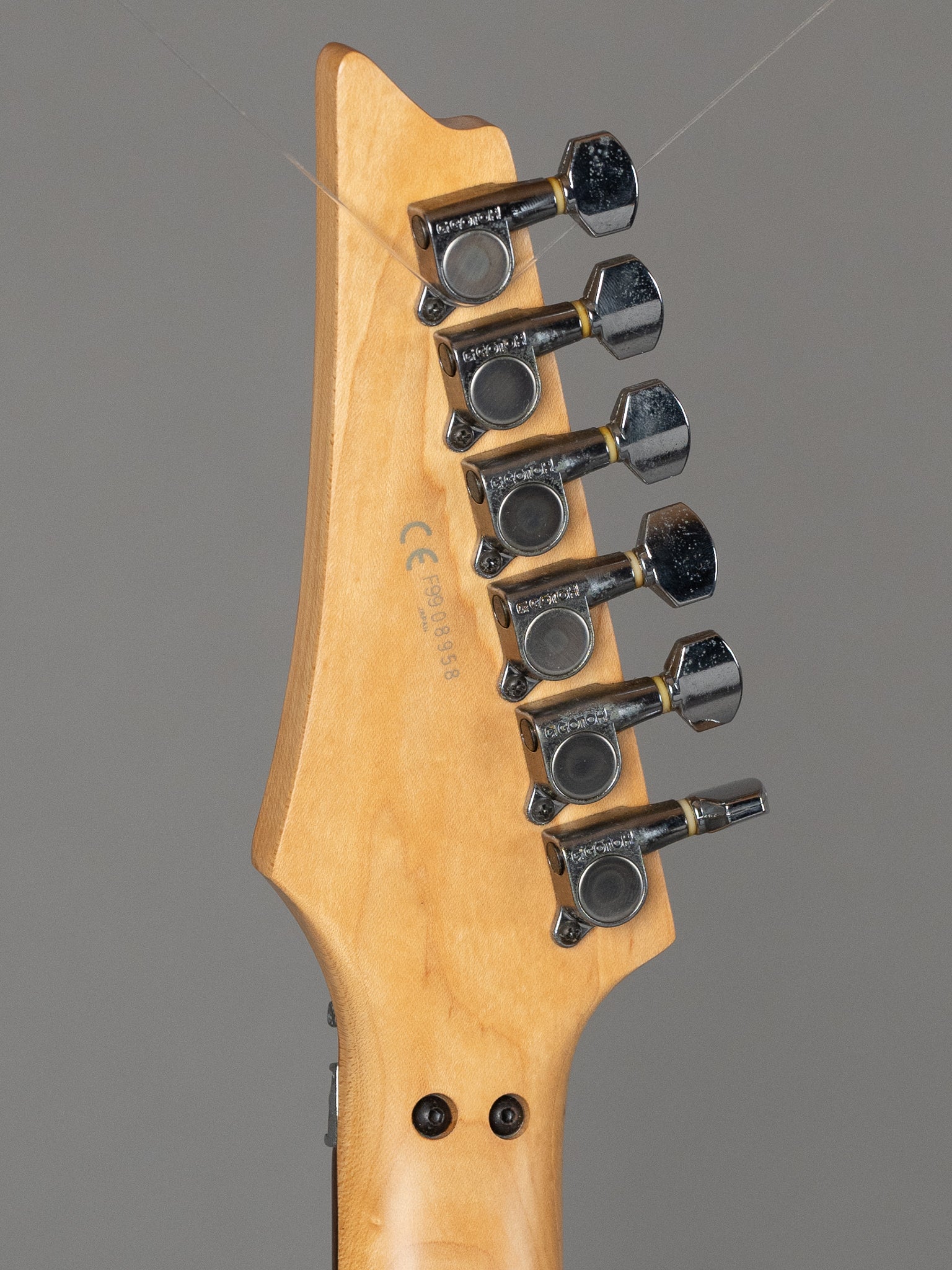c1999 Ibanez RG450-AH (Japan, Ash Body, Mirrorguard, Black)