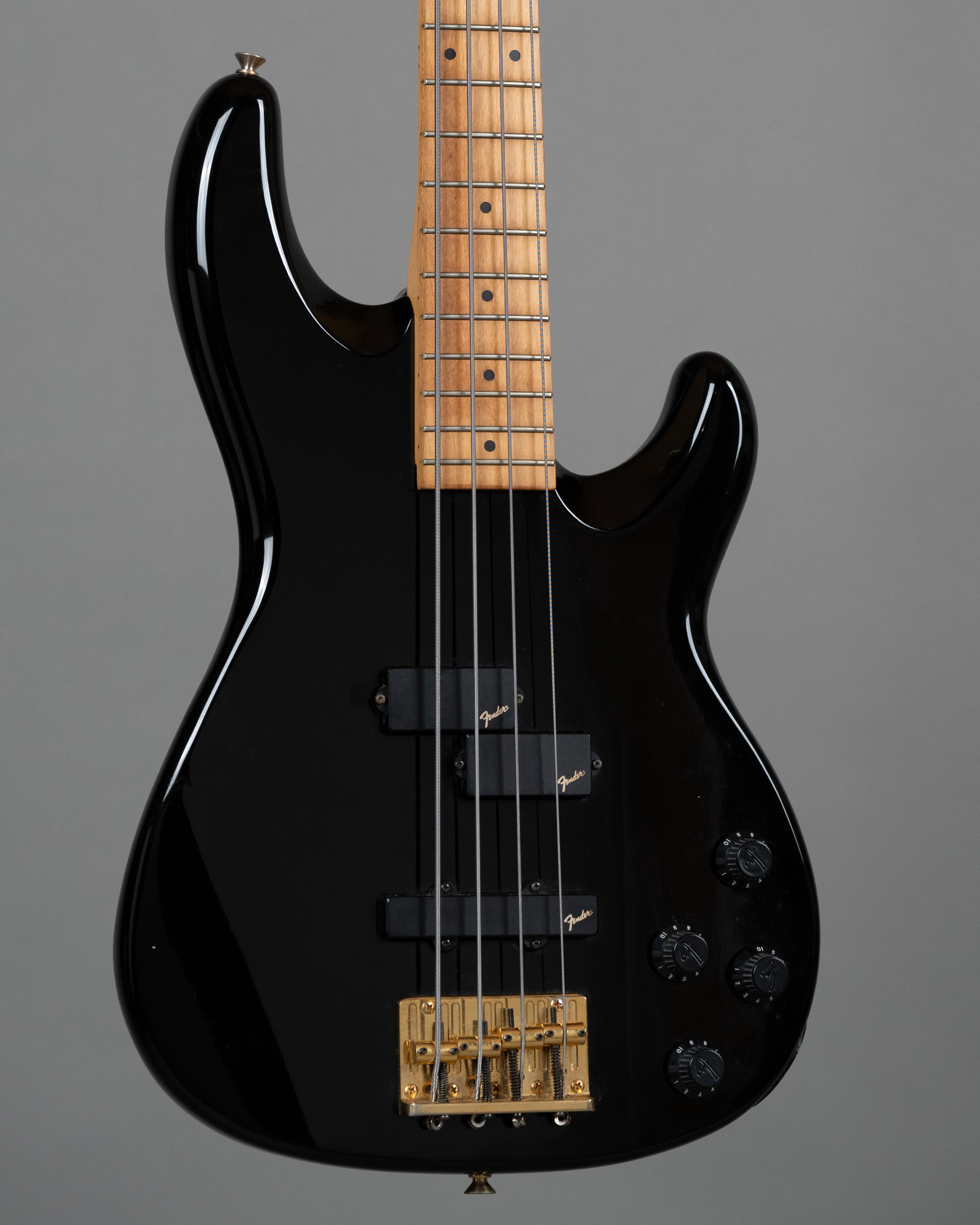 1986 Fender PJM-65M Jazz Bass Special  (Japan, Black)