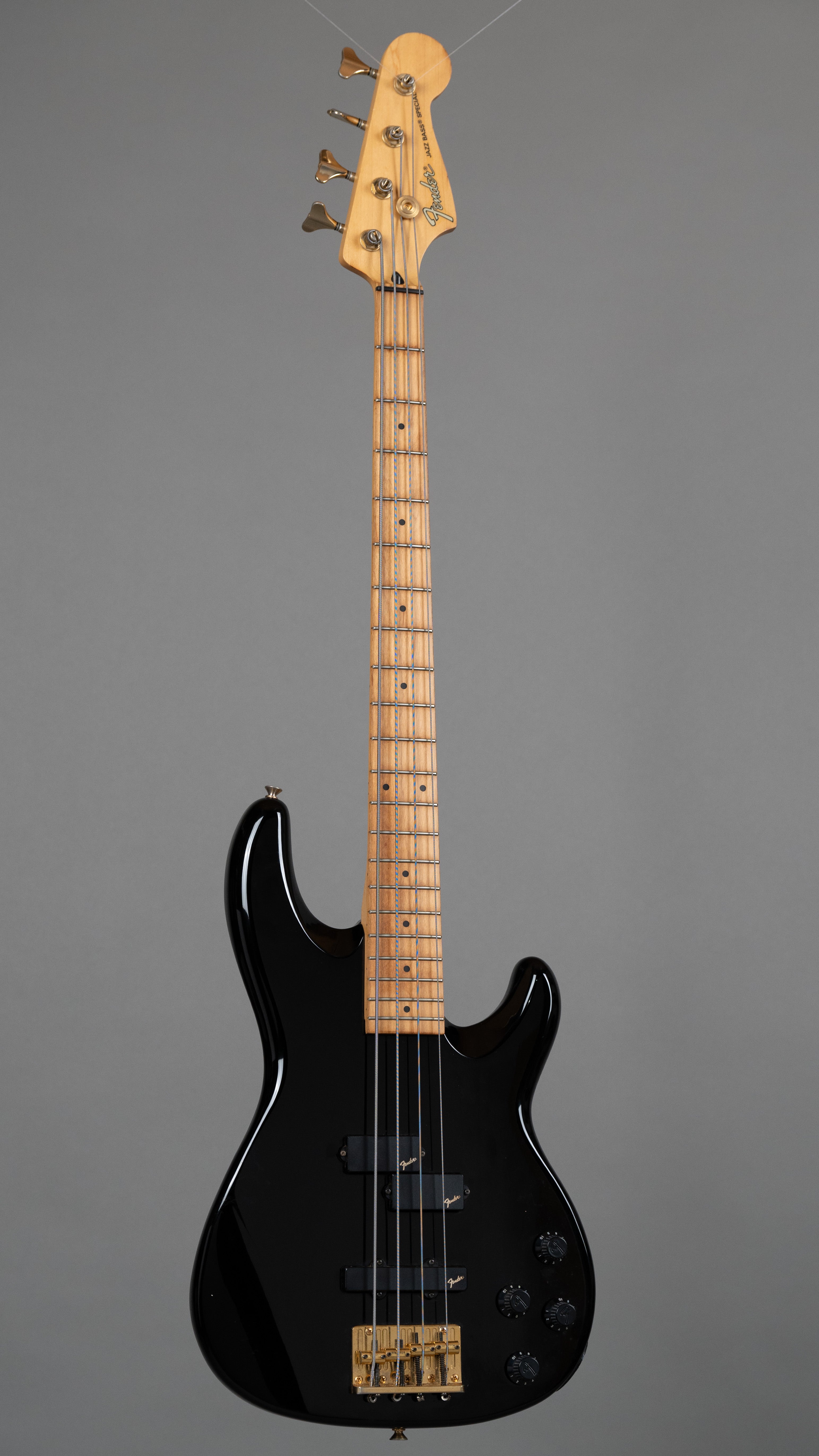 1986 Fender PJM-65M Jazz Bass Special  (Japan, Black)
