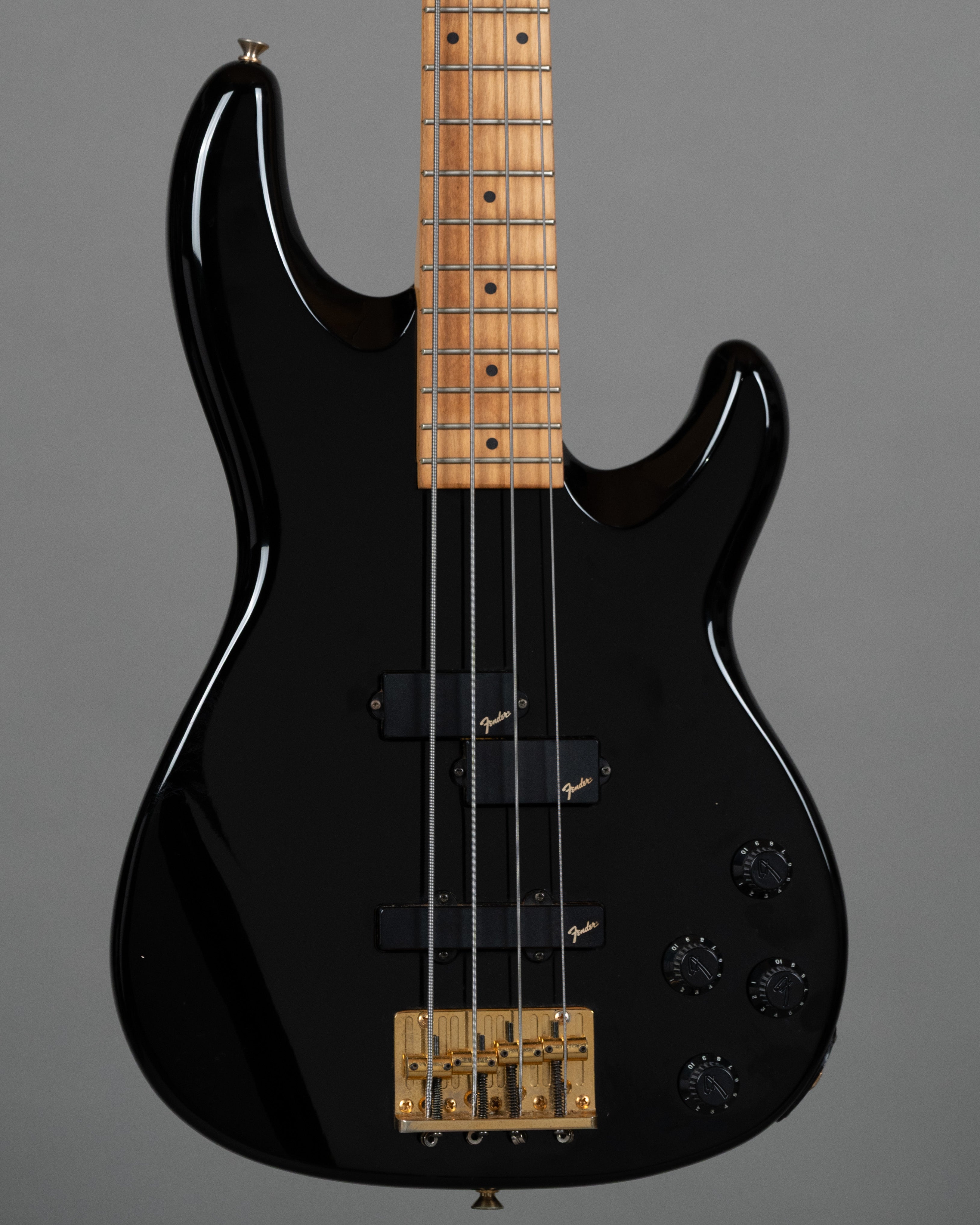 1986 Fender PJM-65M Jazz Bass Special  (Japan, Black)