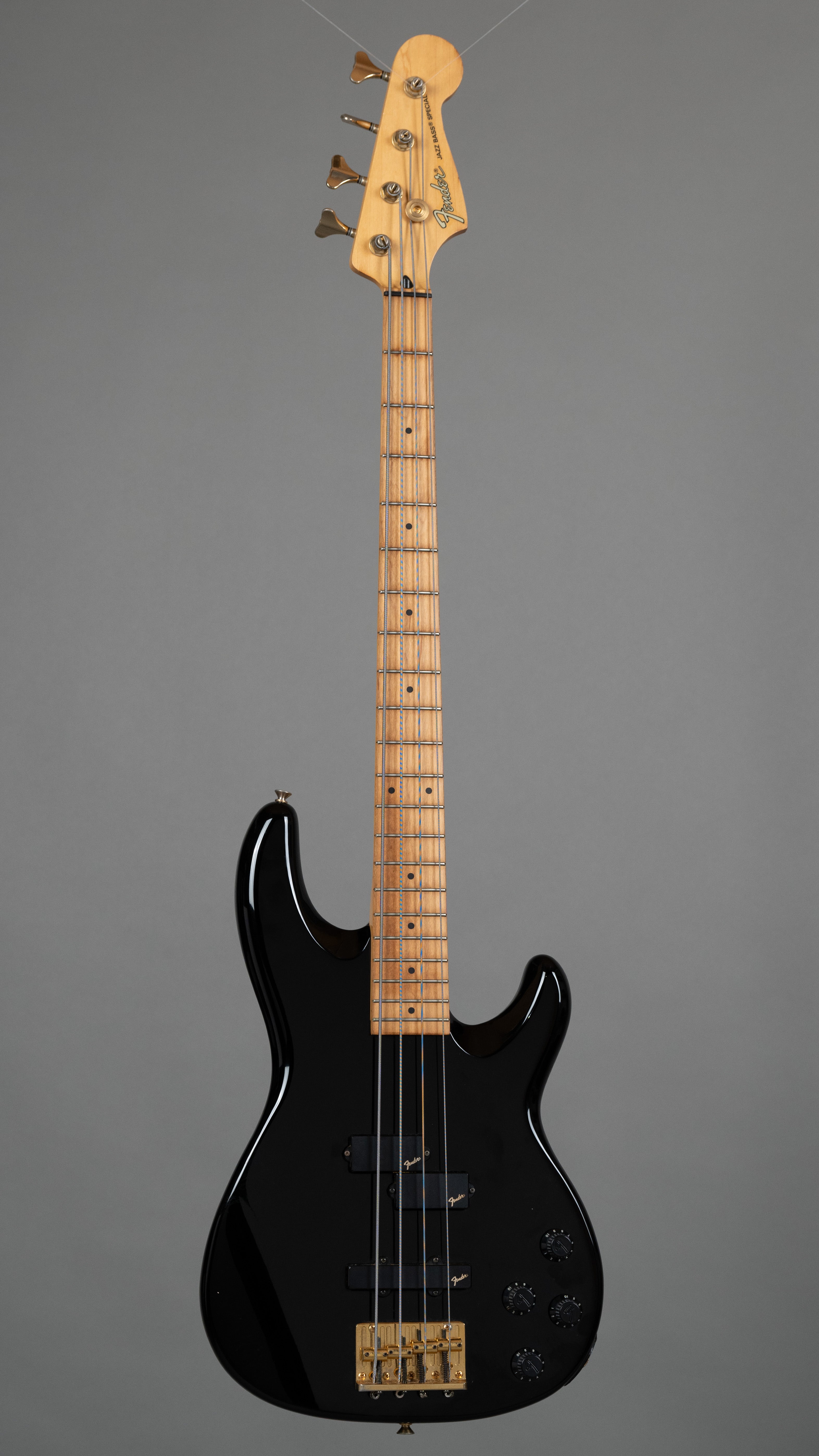 1986 Fender PJM-65M Jazz Bass Special  (Japan, Black)