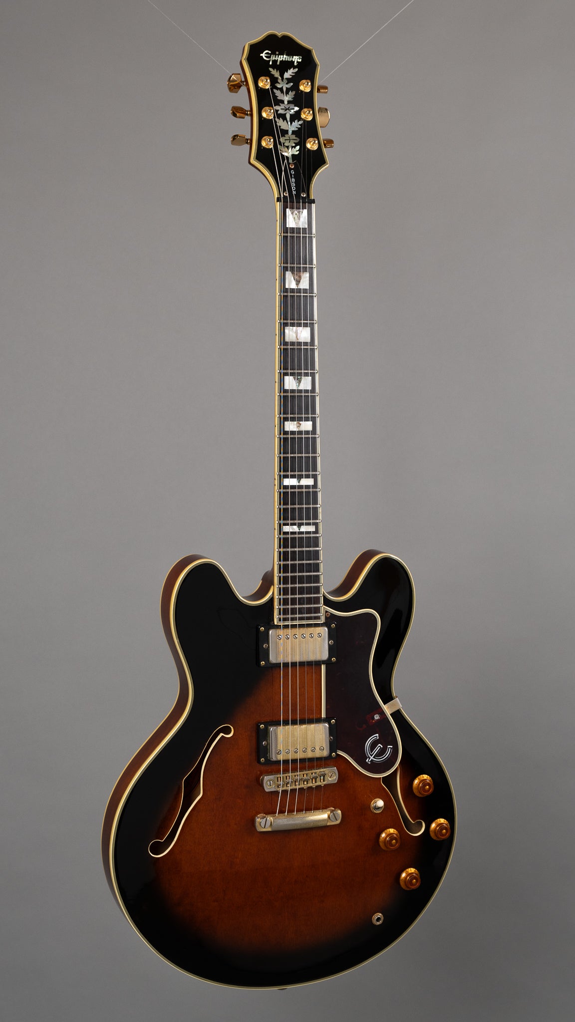 1996 Epiphone Sheraton II (Korea, Sunburst, OHSC)