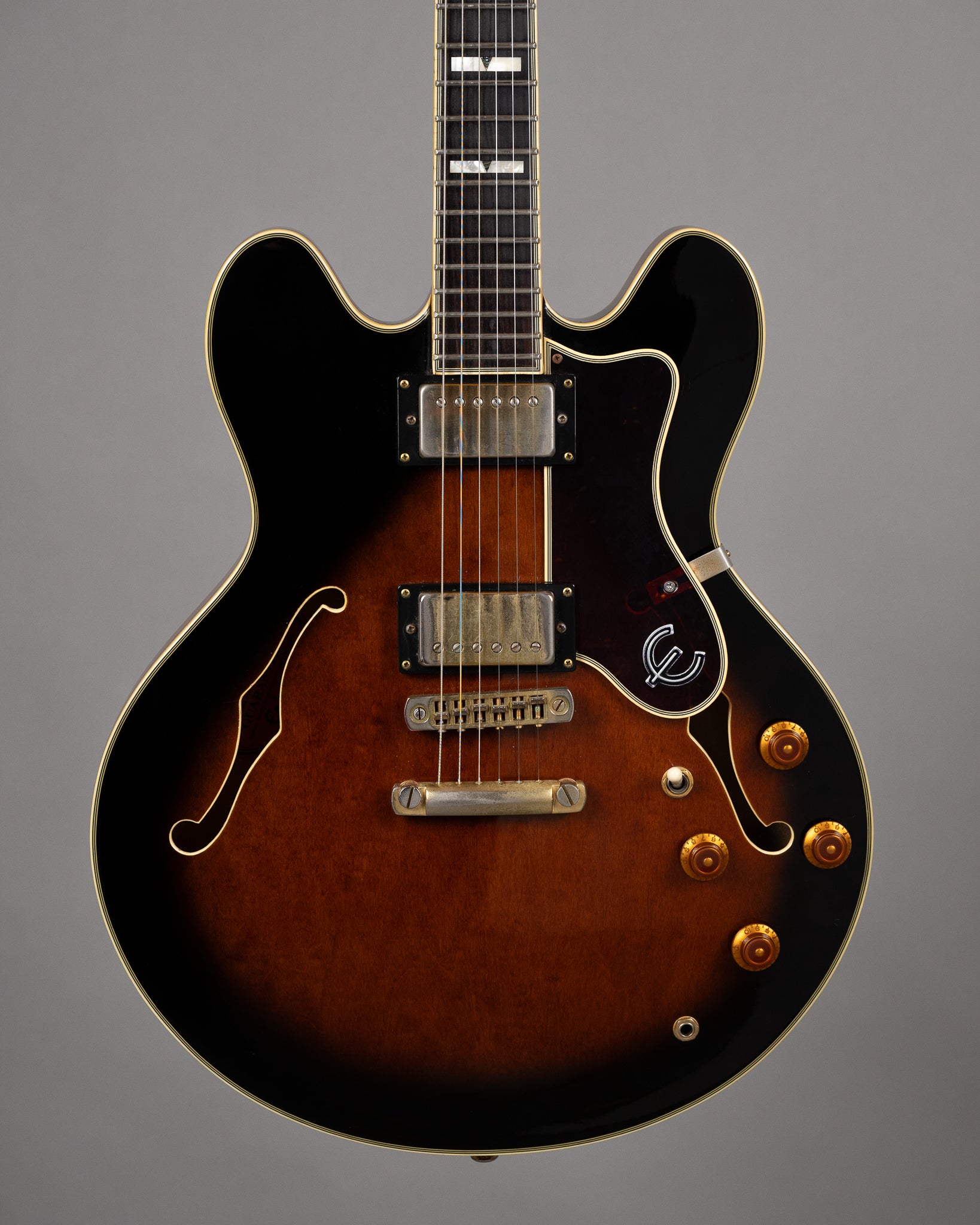 1996 Epiphone Sheraton II (Korea, Sunburst, OHSC)