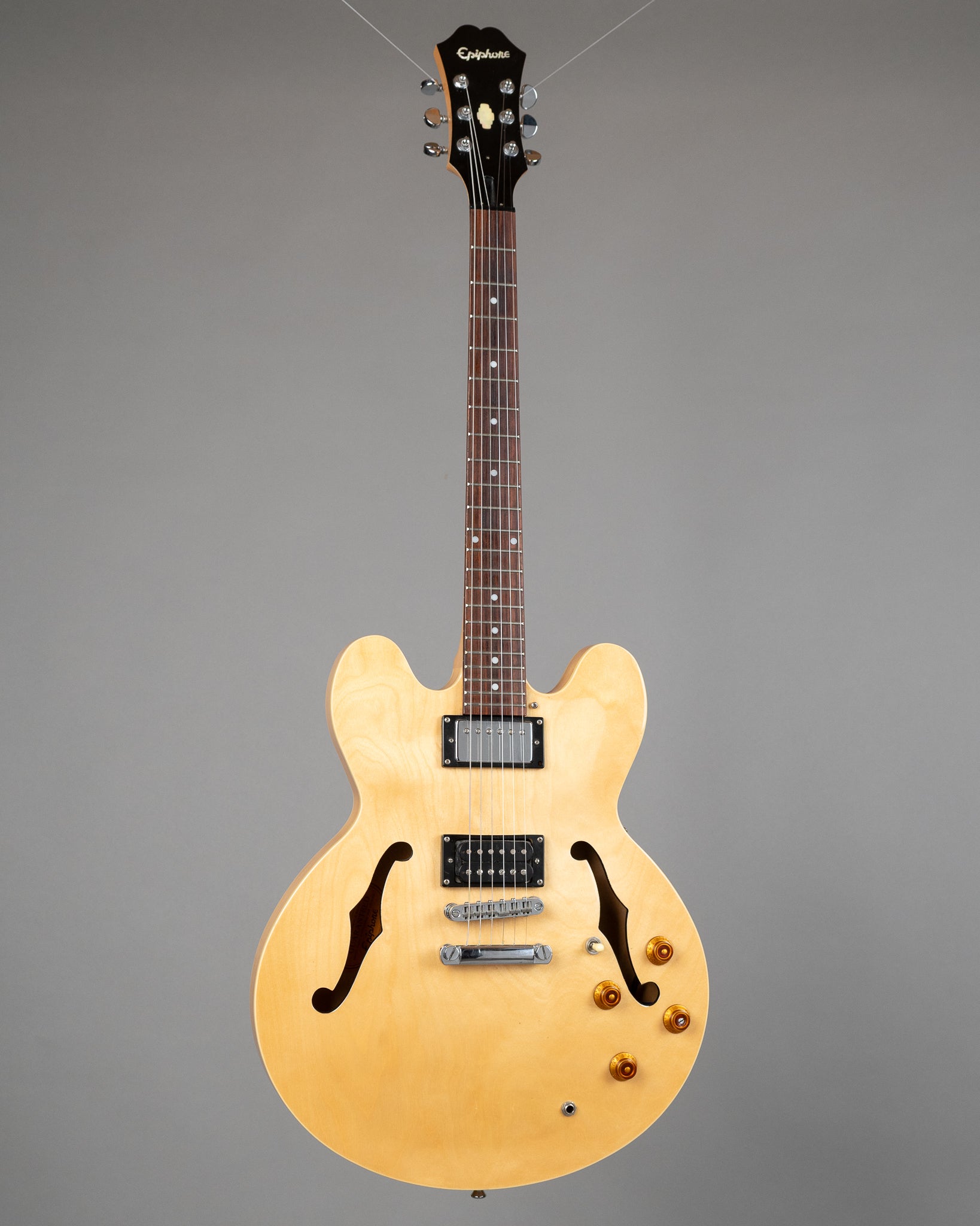 c2004 Epiphone Dot (China,  Natural)