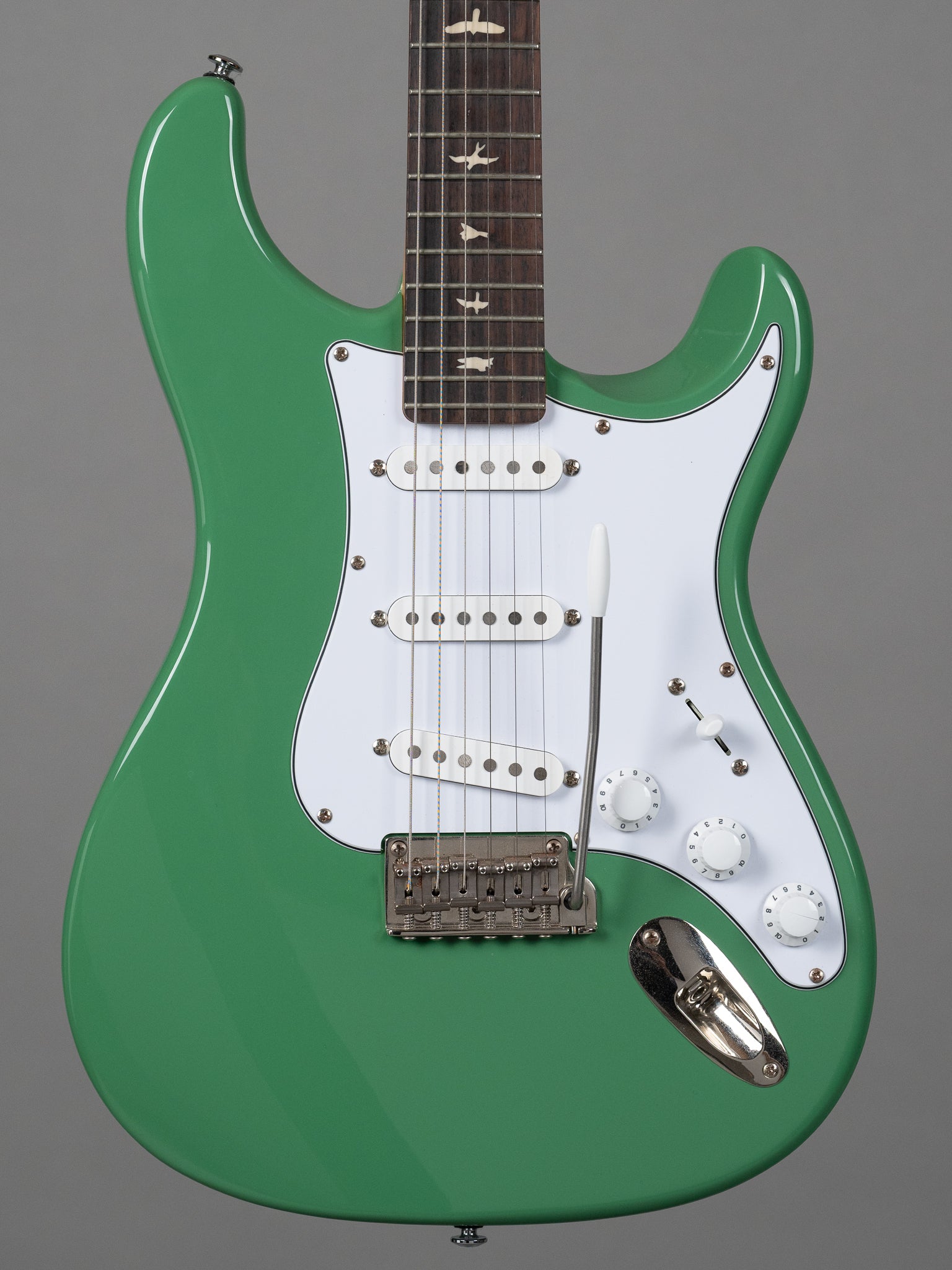 2022 PRS SE Silver Sky (Indonesia, Laurel Green)