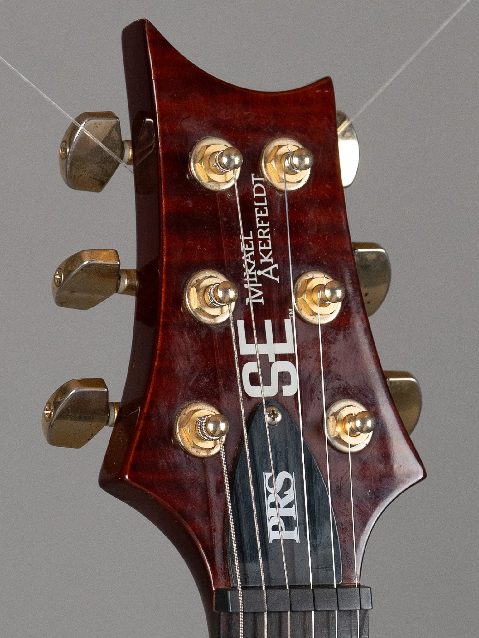 2010 PRS SE Mikael Akerfeldt Signature (Korea, Tortoise Shell Red)