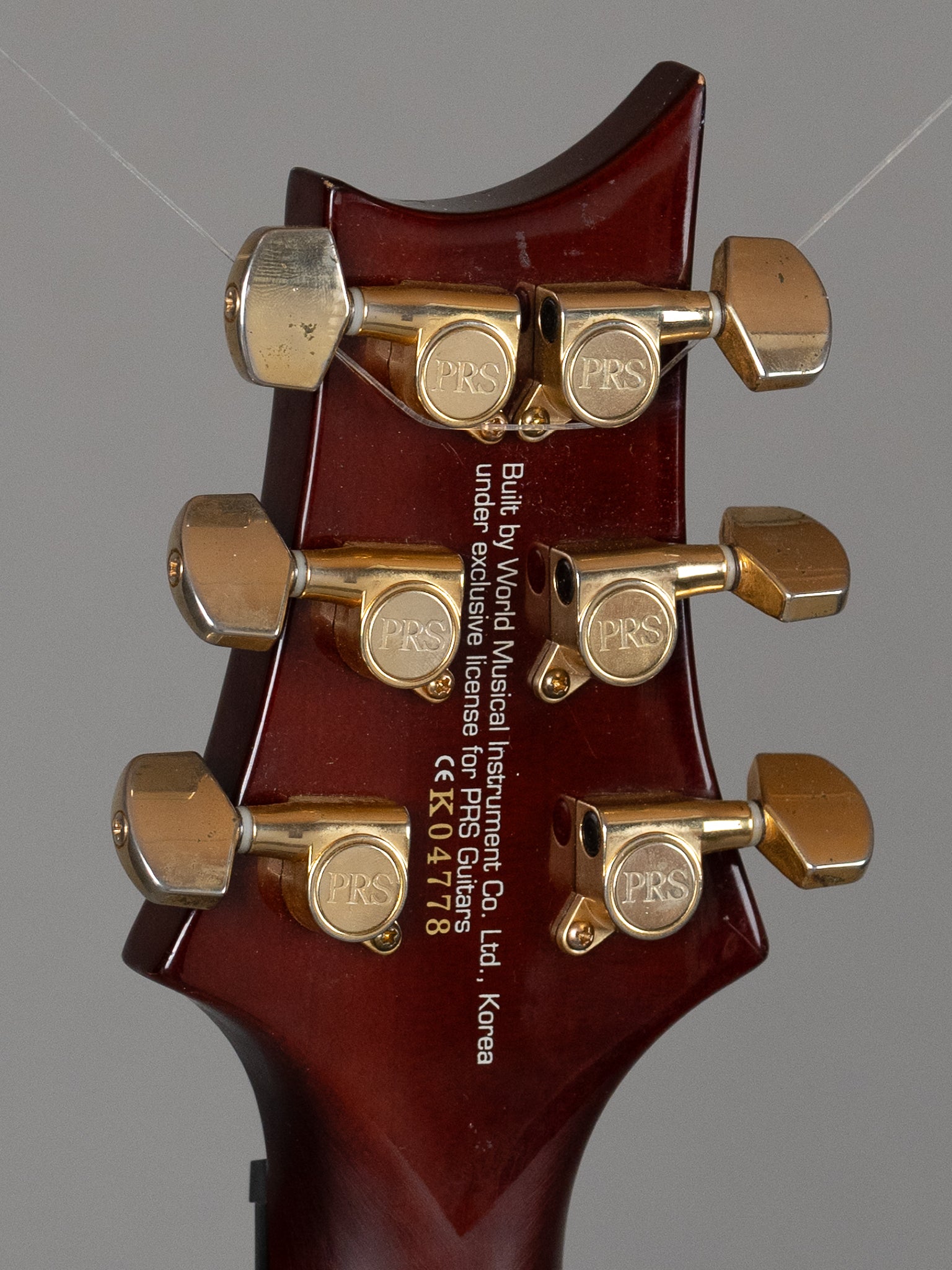 2010 PRS SE Mikael Akerfeldt Signature (Korea, Tortoise Shell Red)