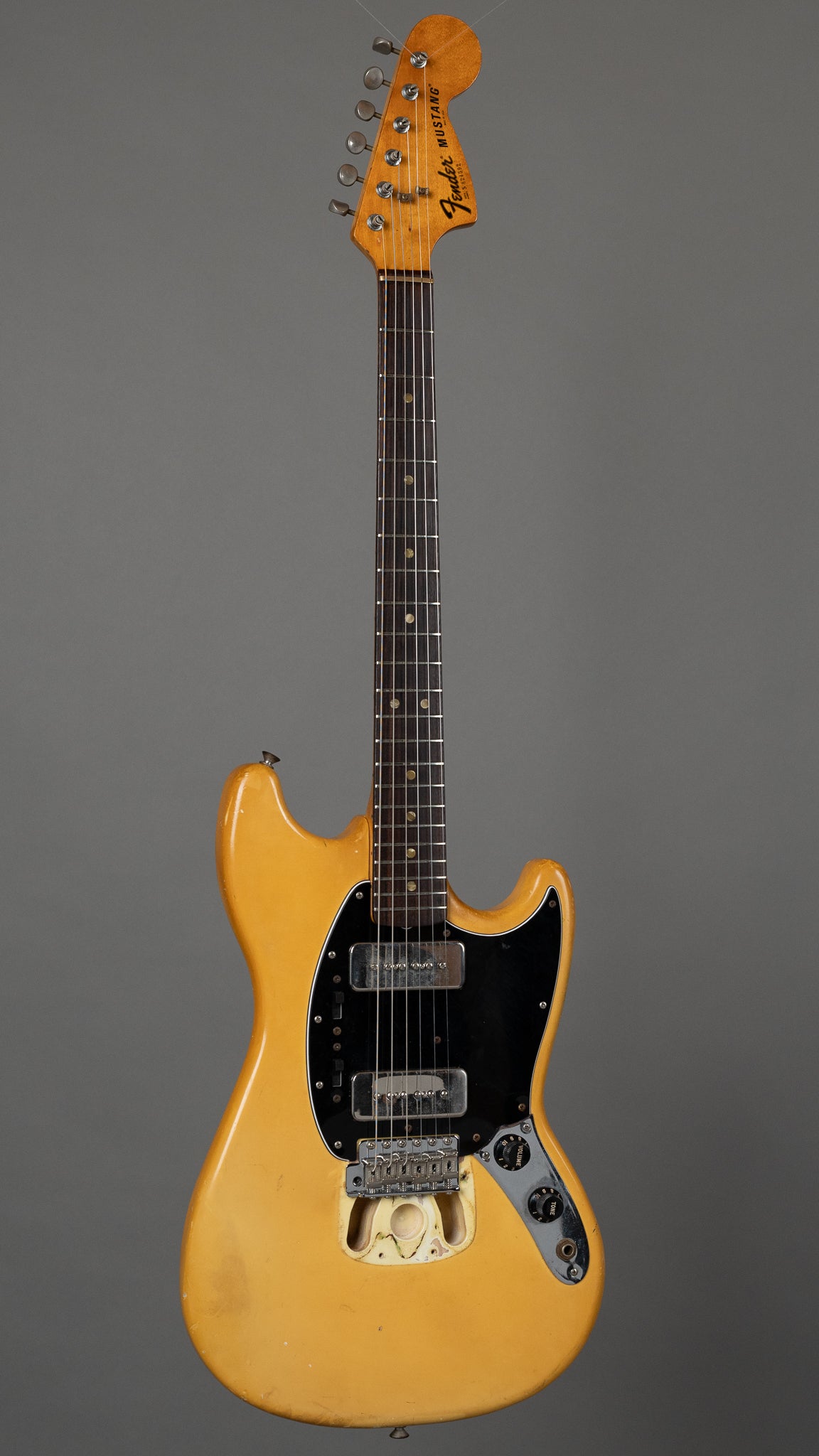 1978 Fender Mustang MOD (USA, Cigarette White)