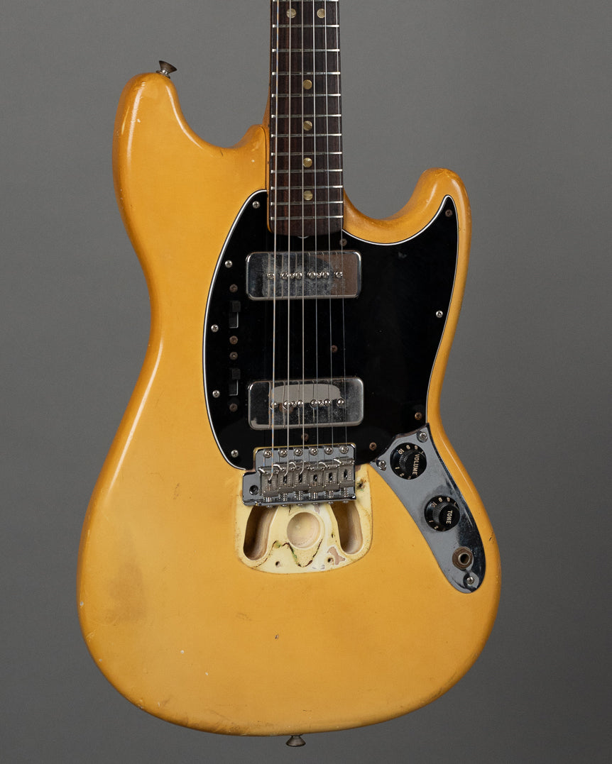 1978 Fender Mustang MOD (USA, Cigarette White)
