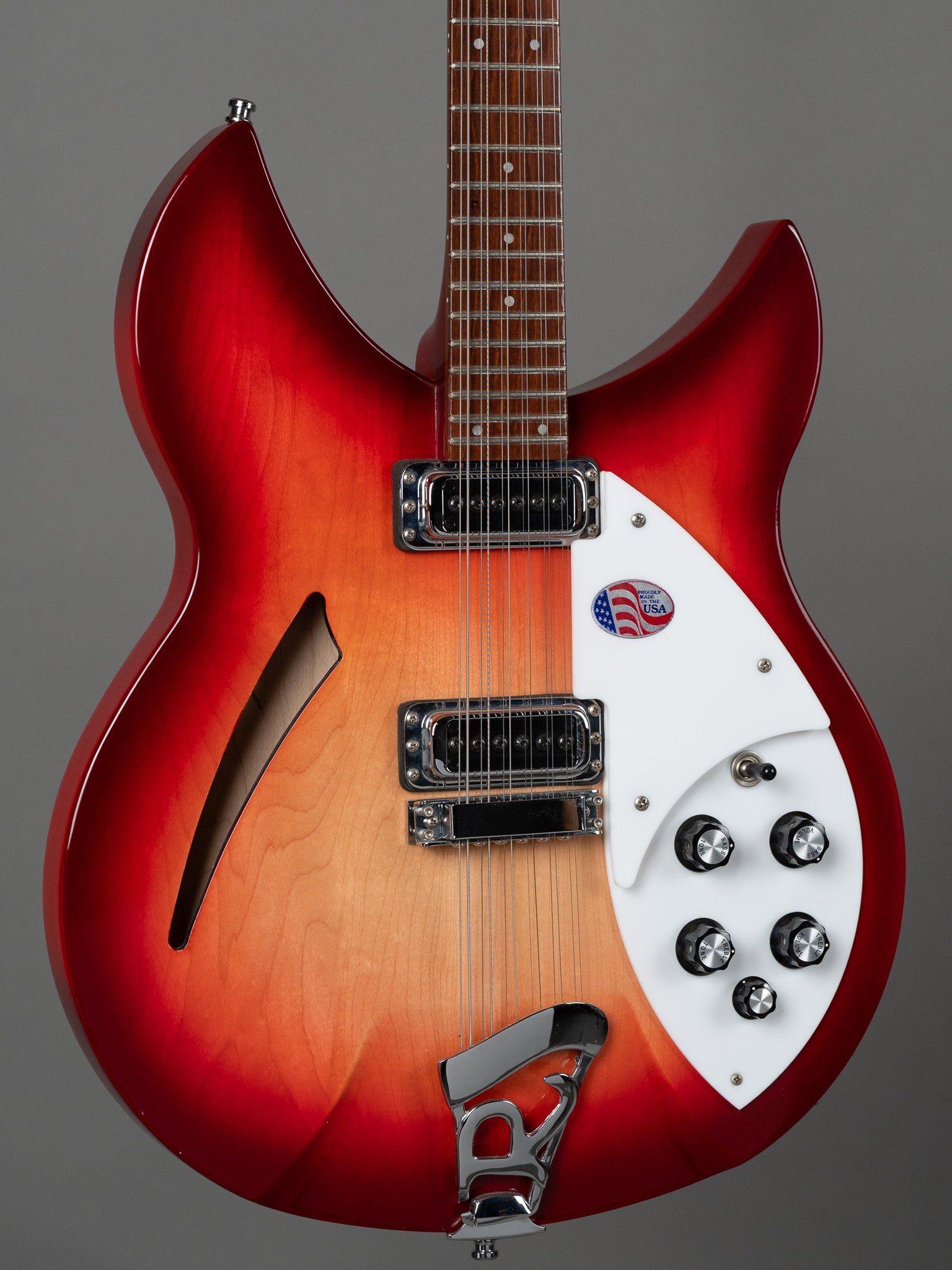 2014 Rickenbacker 330-12 (USA, Fireglo, OHSC)