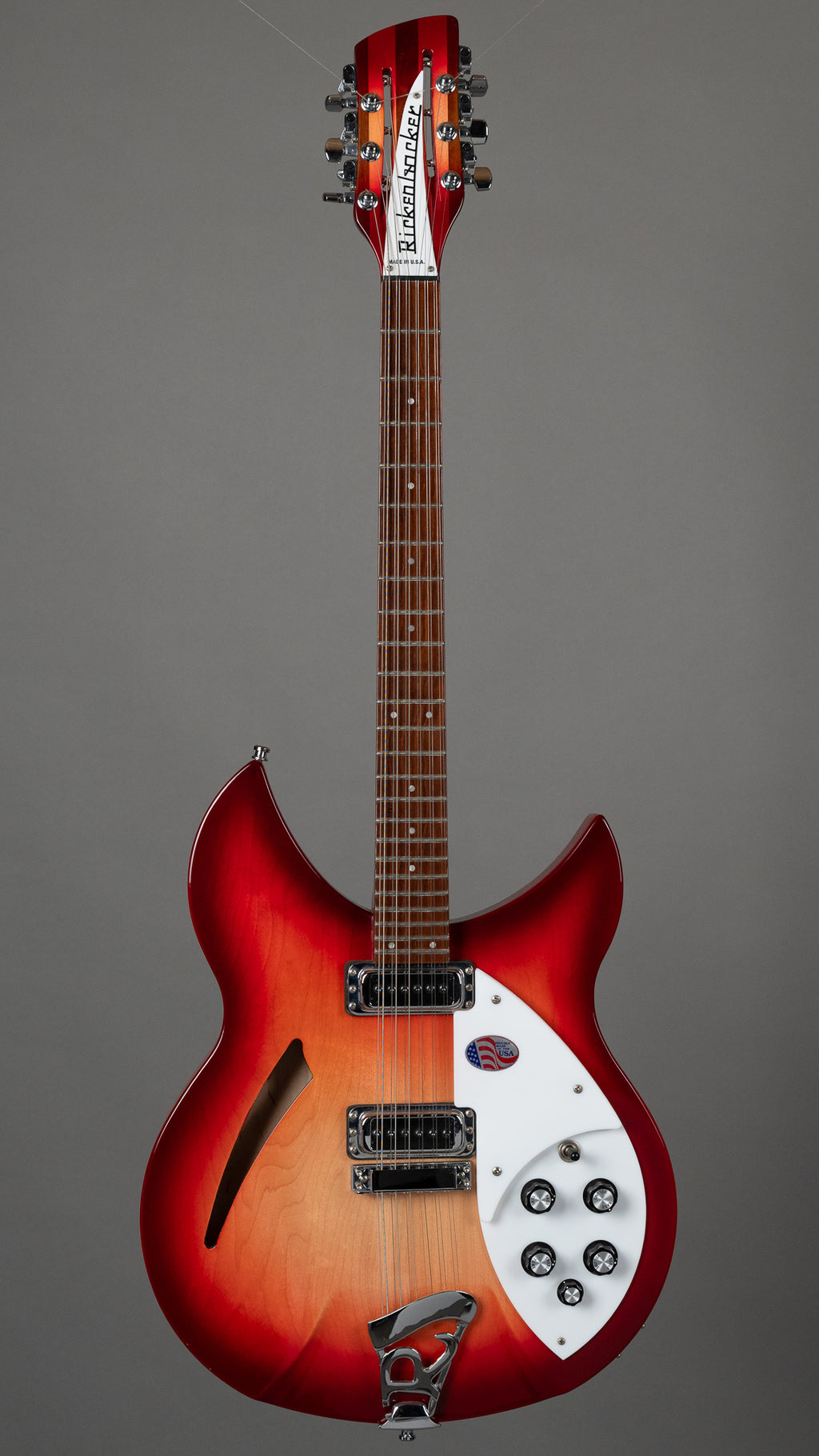 2014 Rickenbacker 330-12 (USA, Fireglo, OHSC)