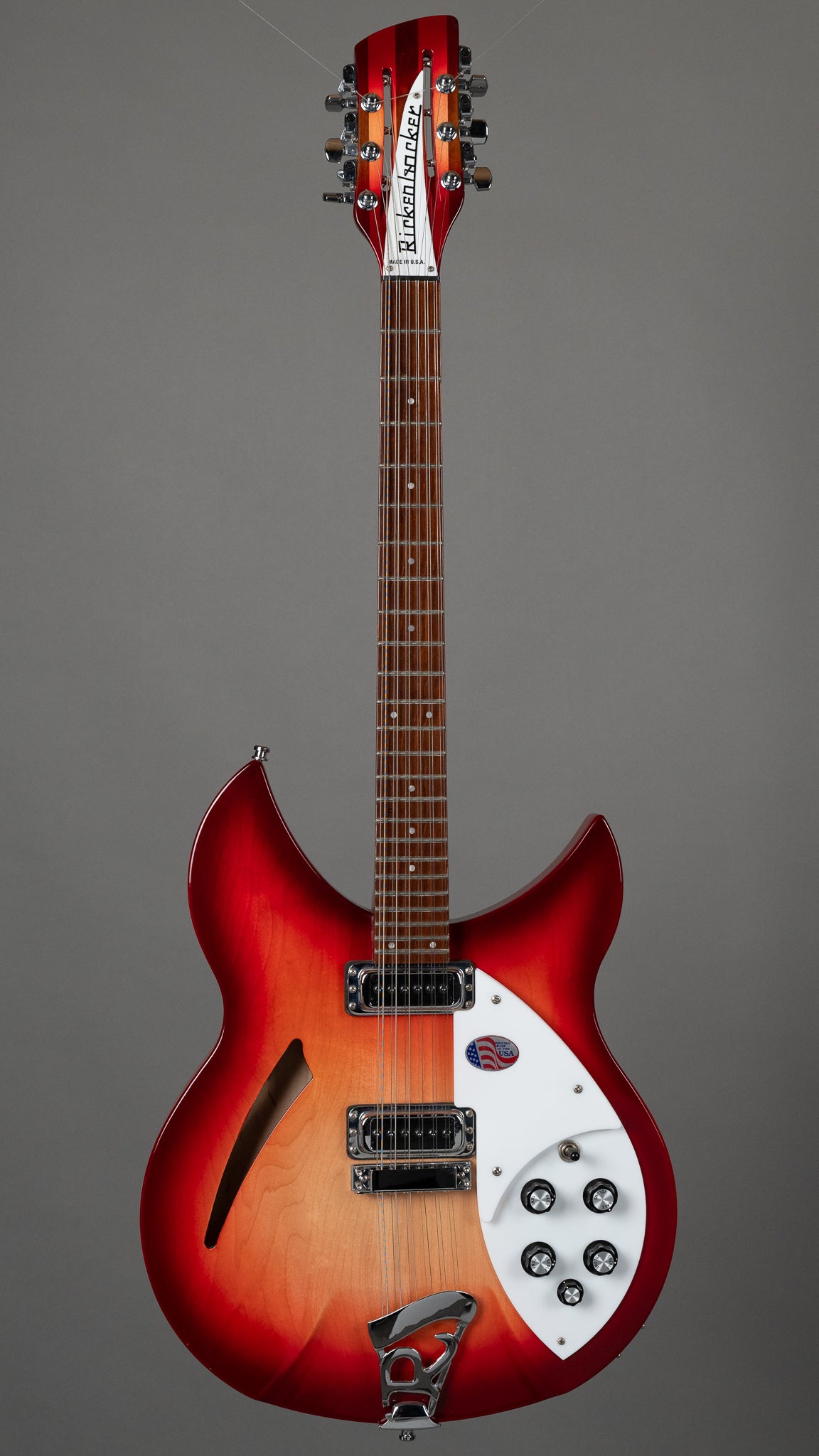 2014 Rickenbacker 330-12 (USA, Fireglo, OHSC)