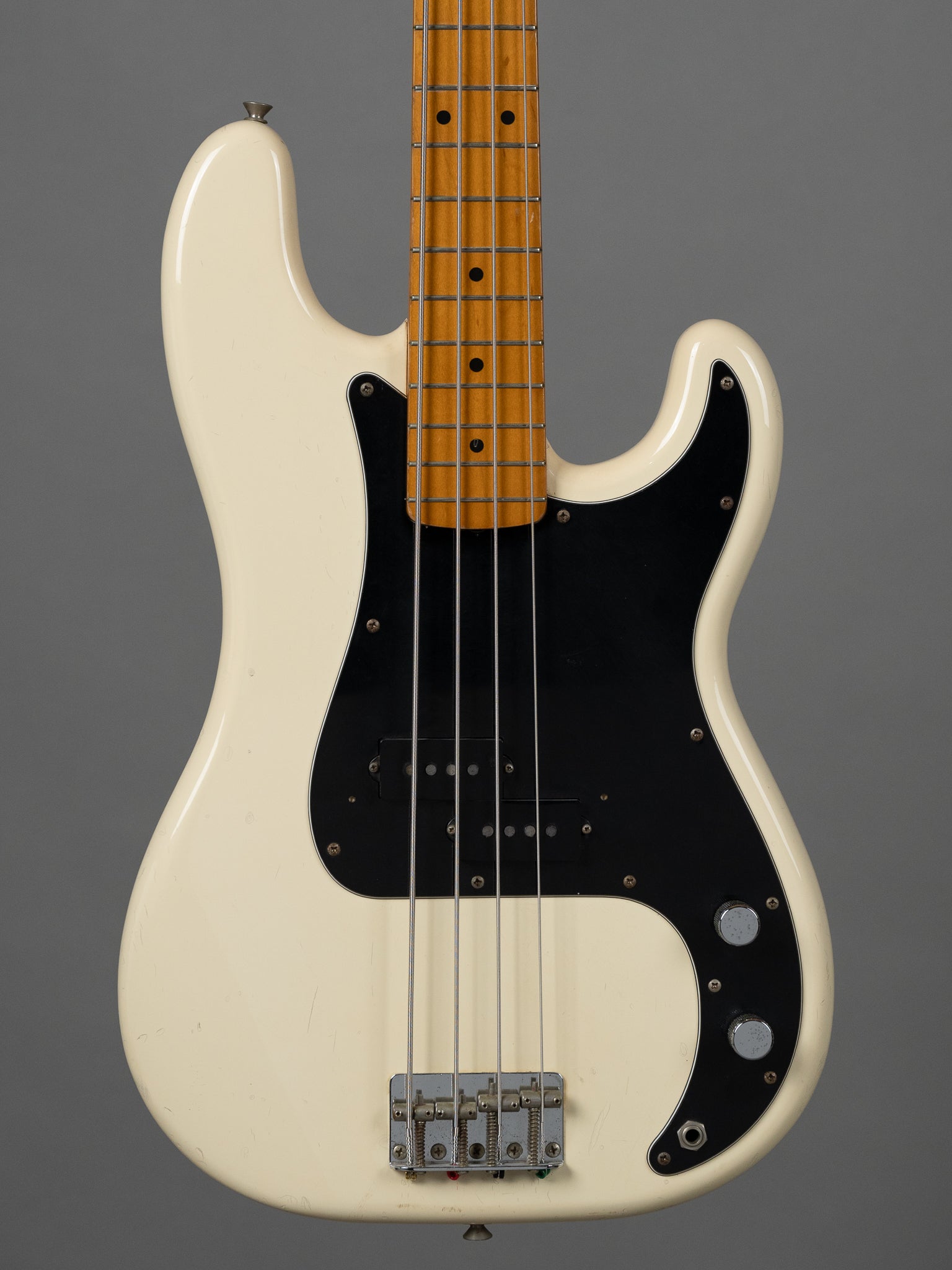 1990 Fender PDB-57 Precision Bass (Japan, Olympic White)