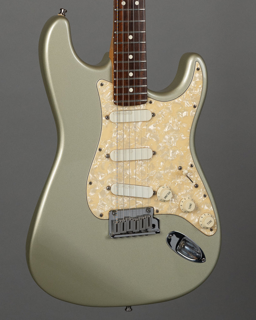 1997 Fender Strat Plus (USA, Inca Silver, OHSC)