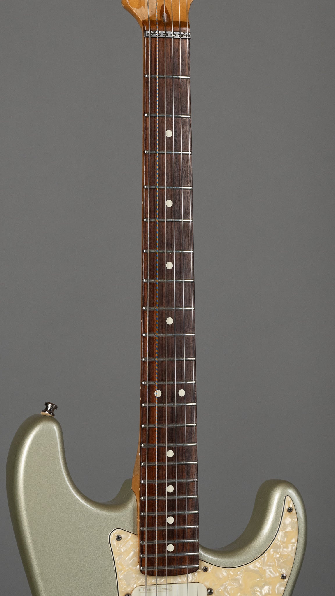 1997 Fender Strat Plus (USA, Inca Silver, OHSC)