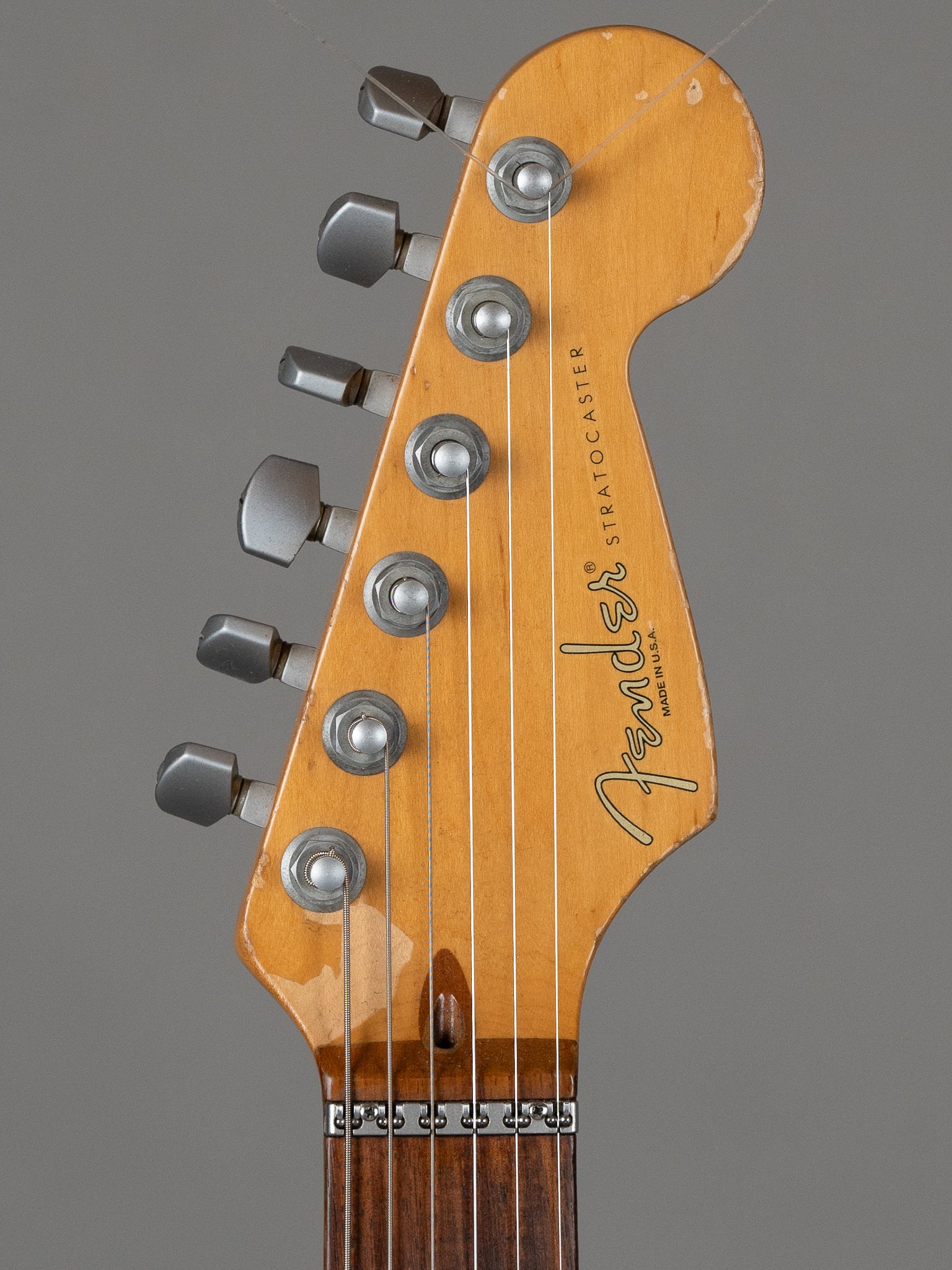1997 Fender Strat Plus (USA, Inca Silver, OHSC)