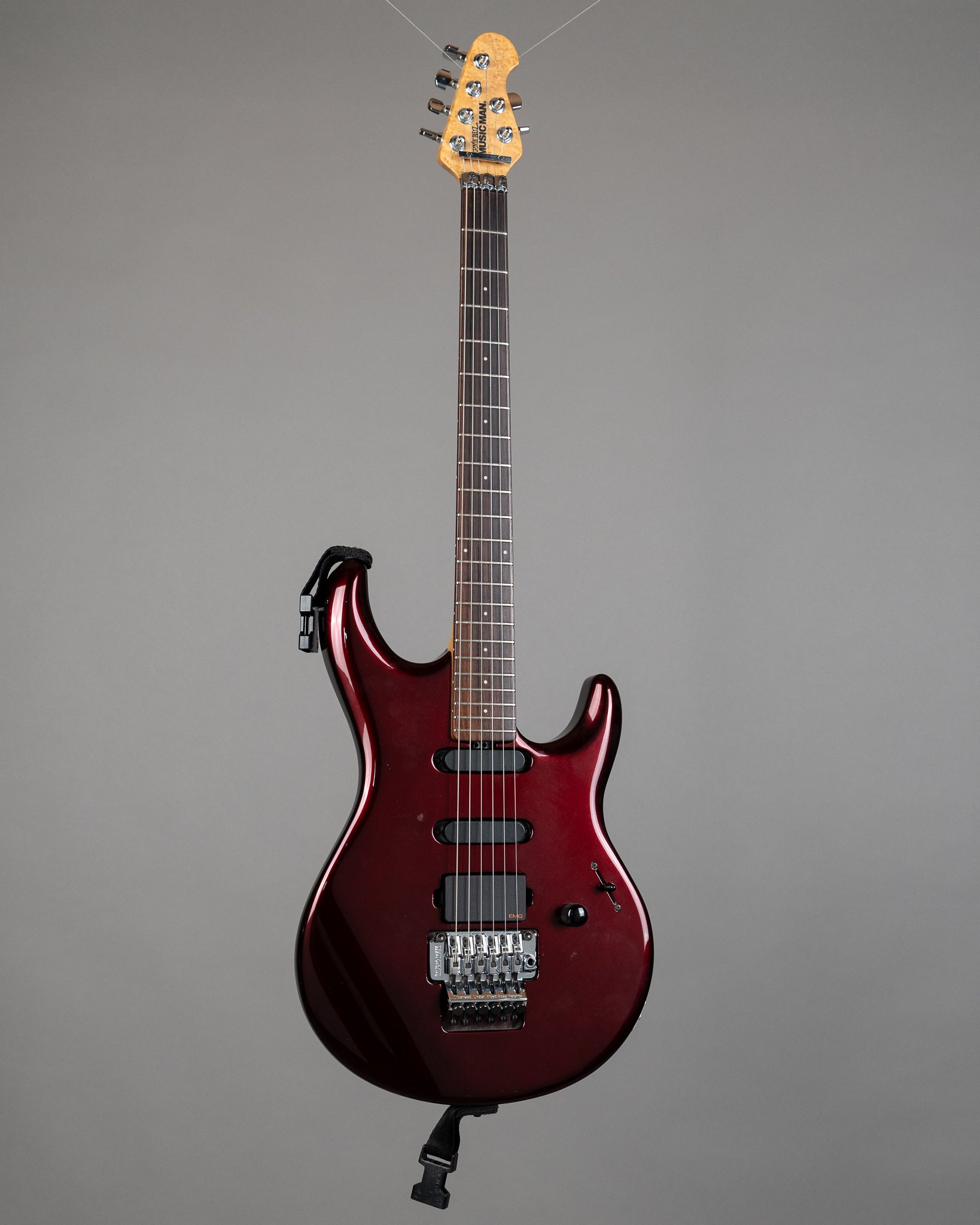 1994 Ernie Ball Music Man Steve Lukather (USA, Pearl Red, OHSC)