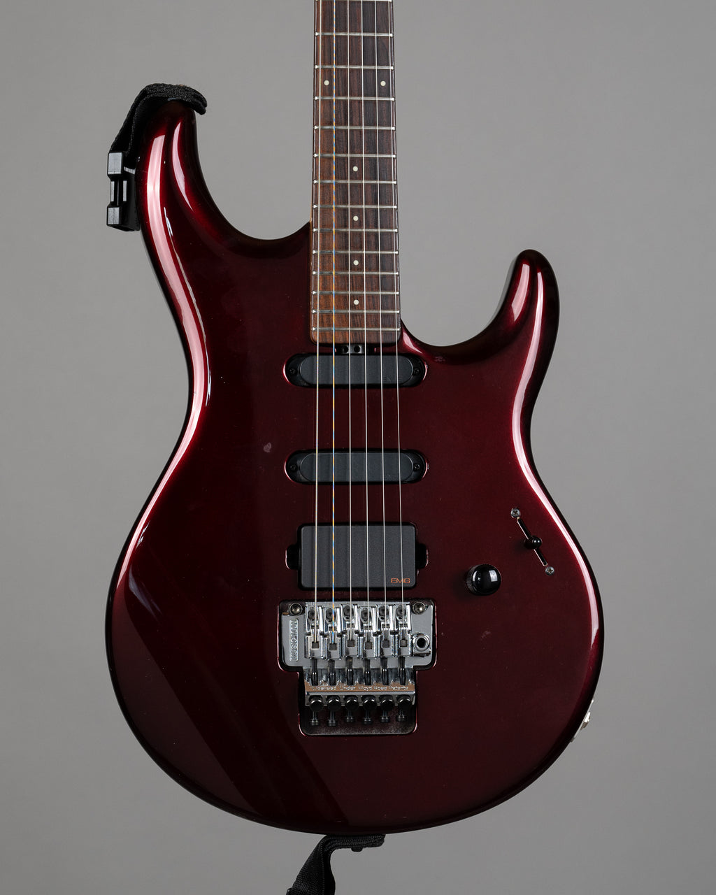 1994 Ernie Ball Music Man Steve Lukather (USA, Pearl Red, OHSC)