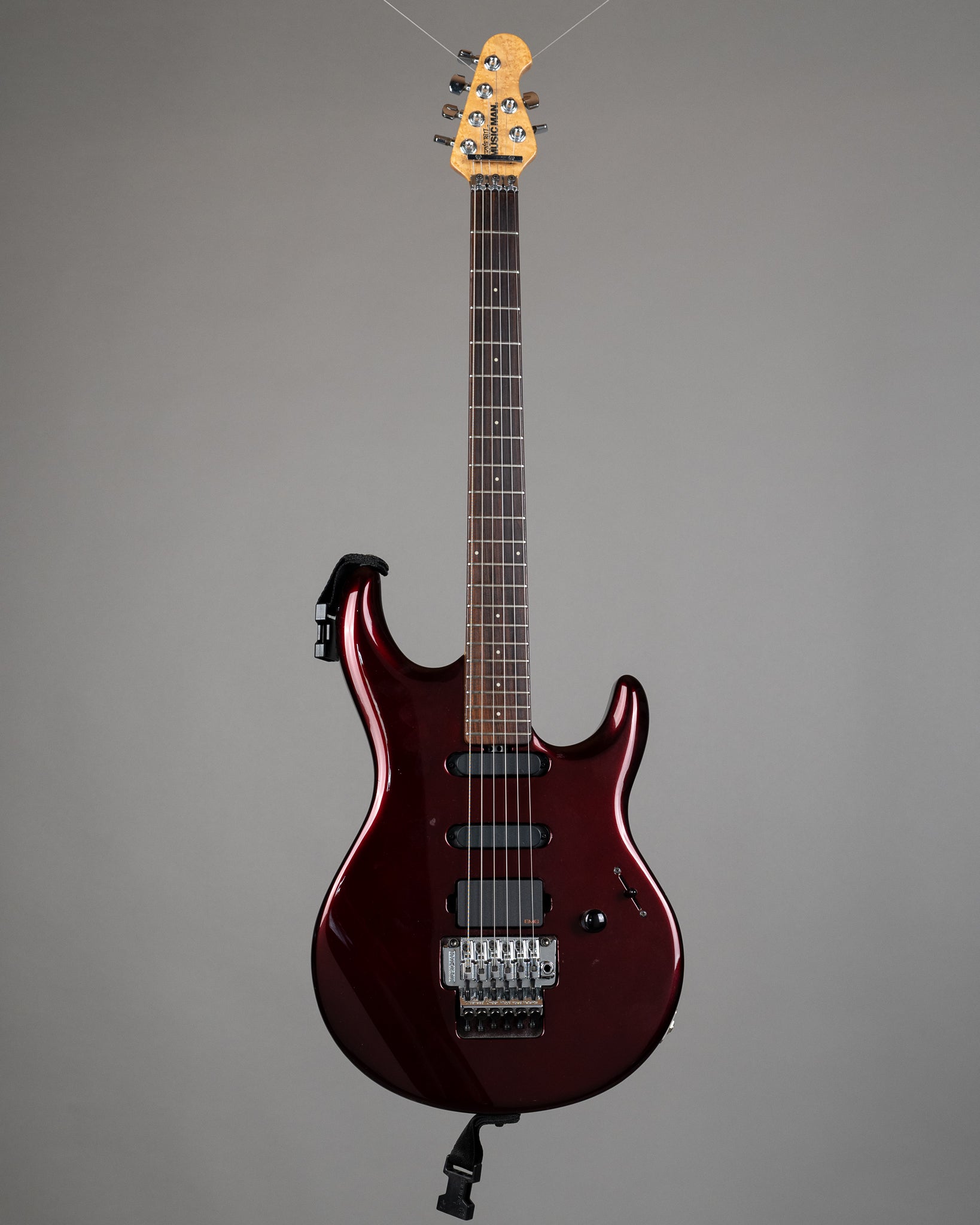 1994 Ernie Ball Music Man Steve Lukather (USA, Pearl Red, OHSC)