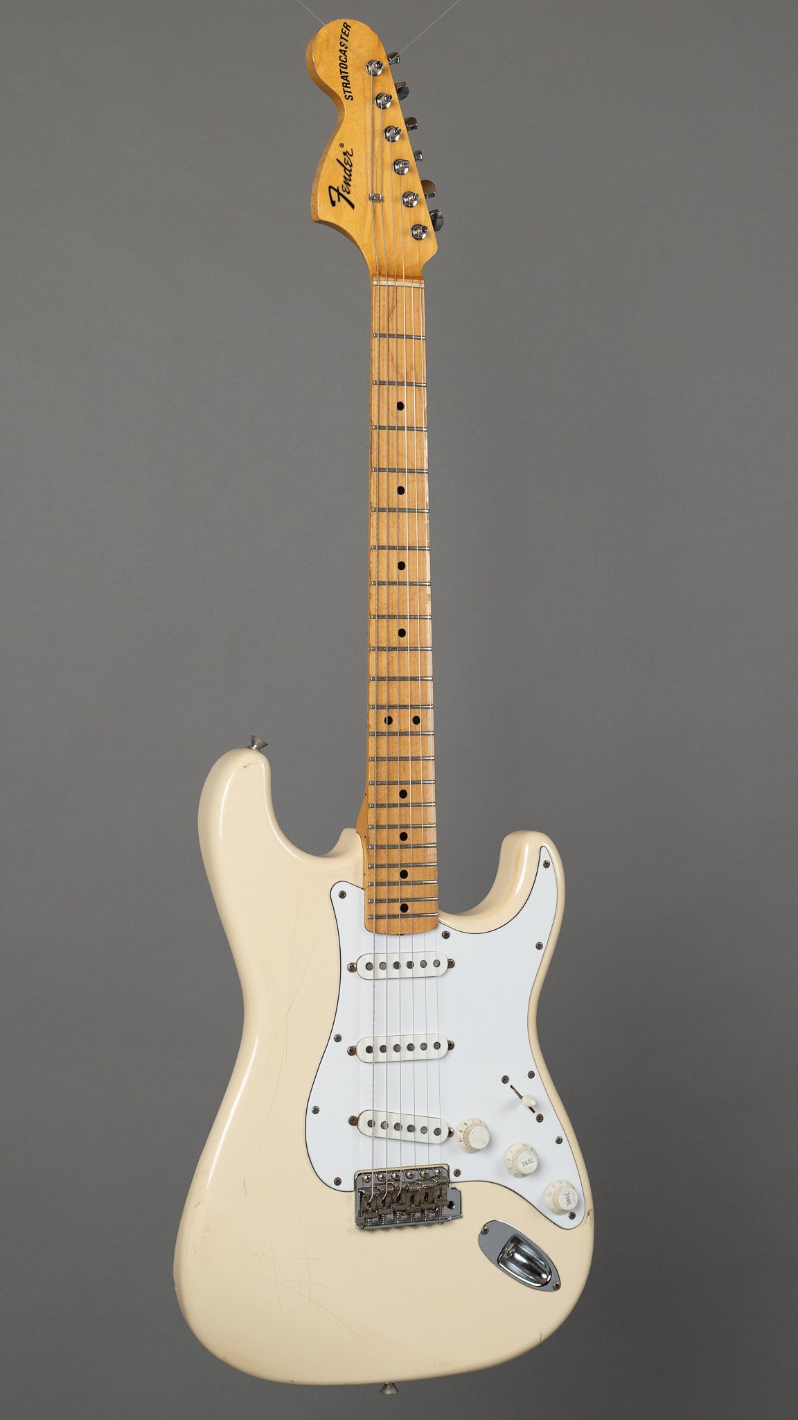 2004 Fender Stratocaster (Japan, Vintage White, Reverse Headstock)