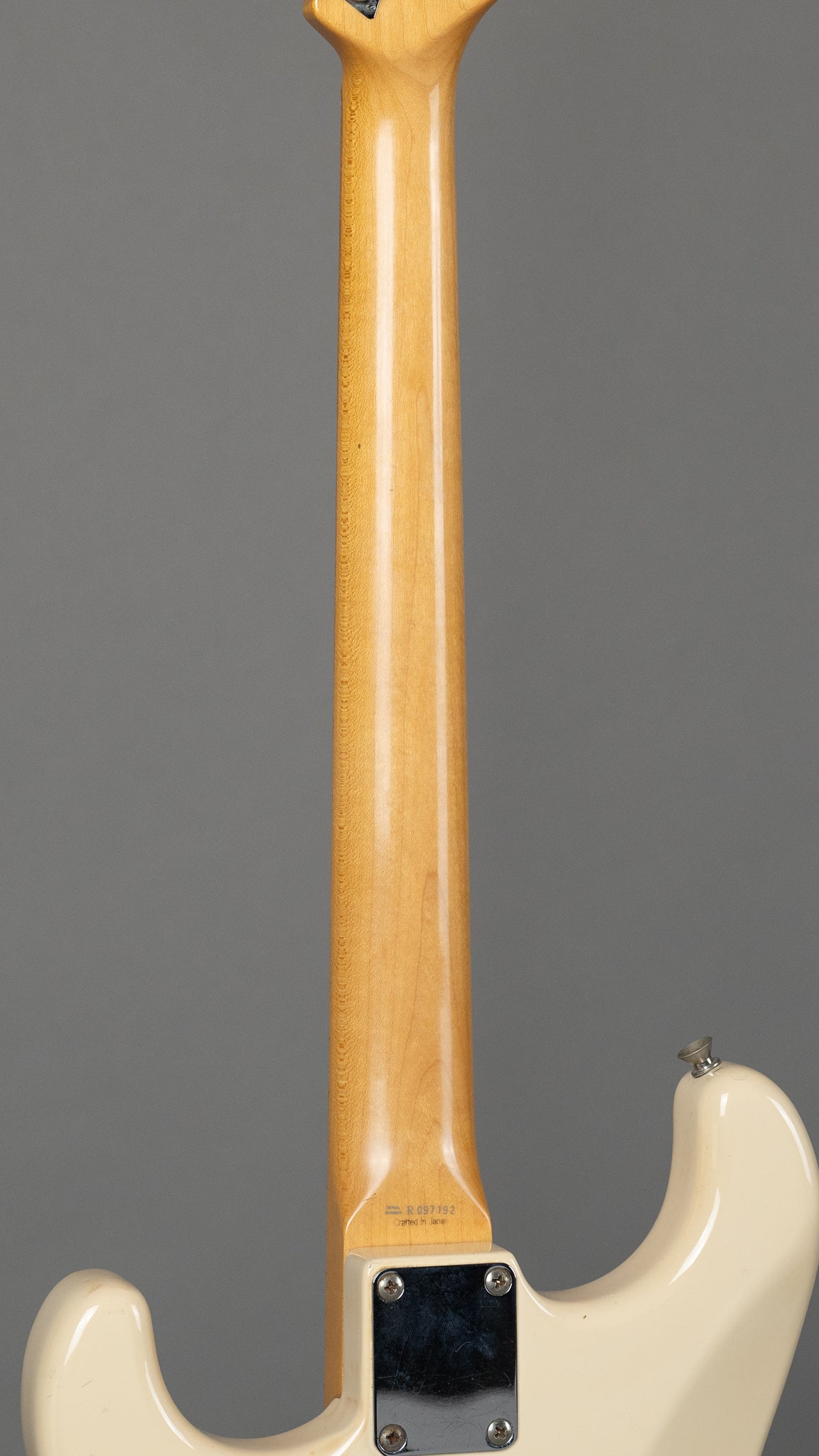 2004 Fender Stratocaster (Japan, Vintage White, Reverse Headstock)