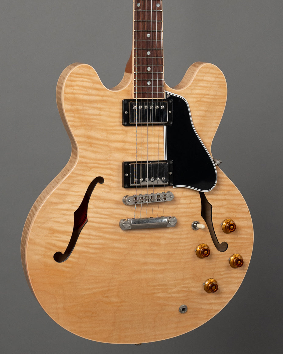 2013 Gibson Memphis ES-335 Figured (USA, Antique Natural, OHSC)