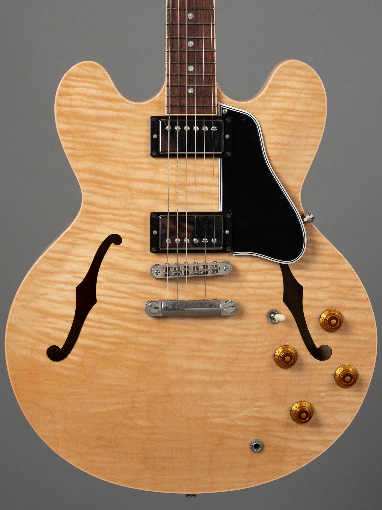 2013 Gibson Memphis ES-335 Figured (USA, Antique Natural, OHSC)
