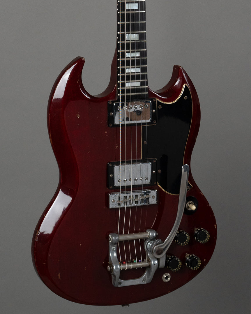 1974 Gibson SG (USA, Cherry, Factory Bigsby, HSC)