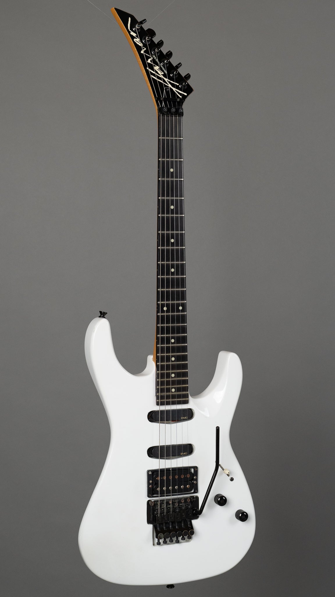 c1980s Harran Superstrat HSS (Australia, White, OHSC)