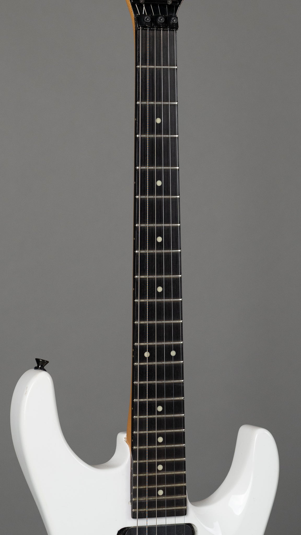 c1980s Harran Superstrat HSS (Australia, White, OHSC)