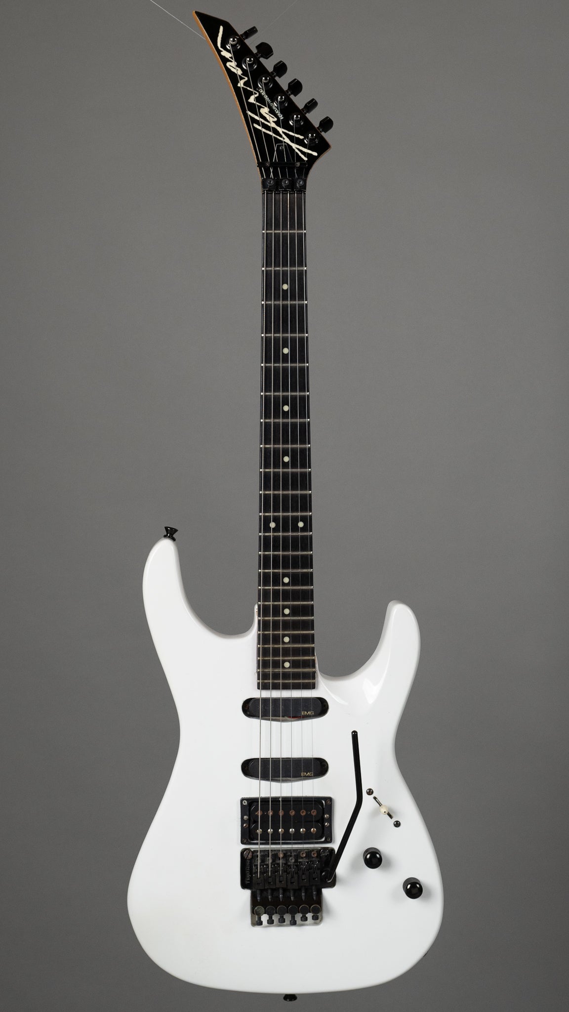 c1980s Harran Superstrat HSS (Australia, White, OHSC)