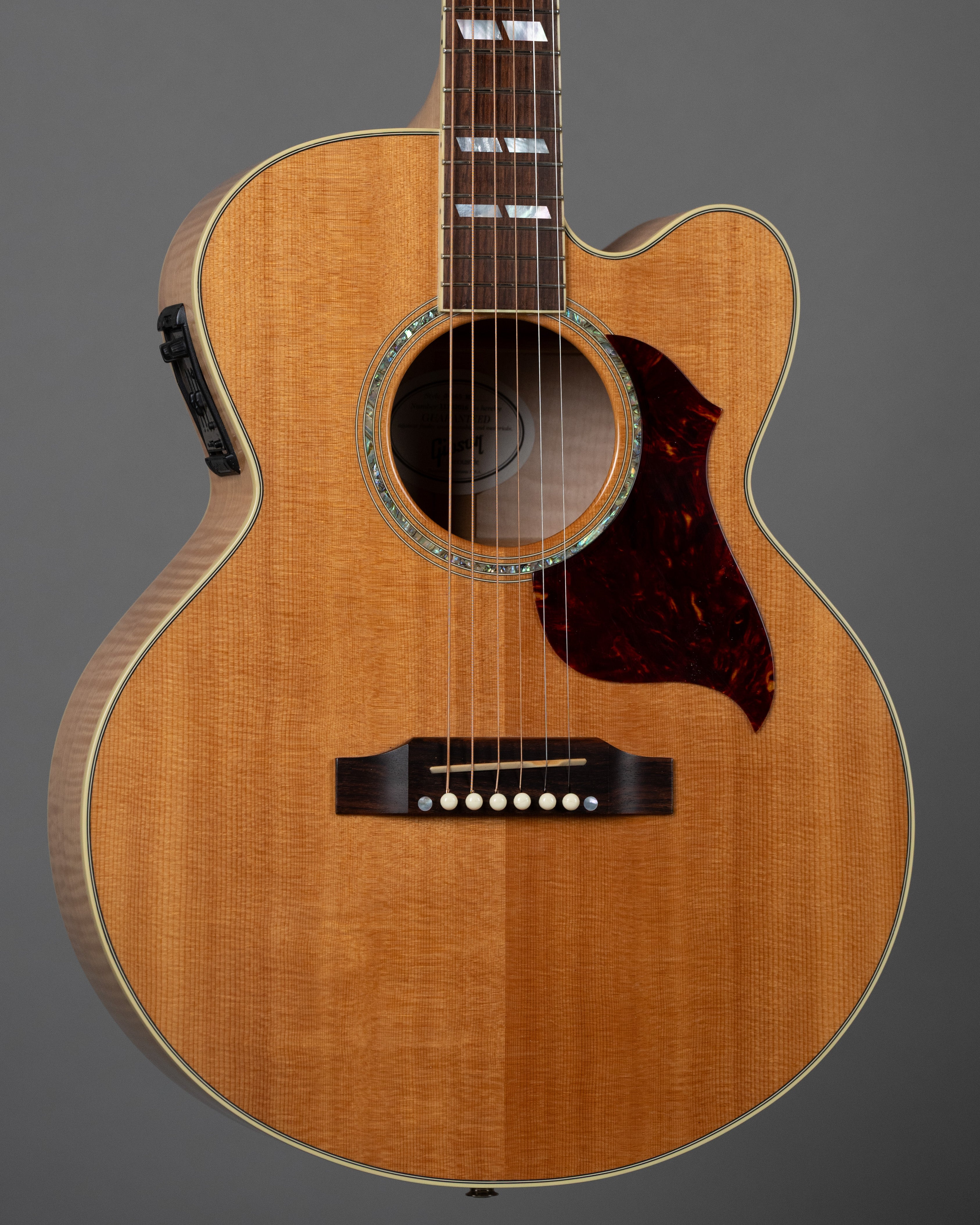 2012 Gibson J-165EC Acoustic (USA, Natural, Pickup, OHSC)