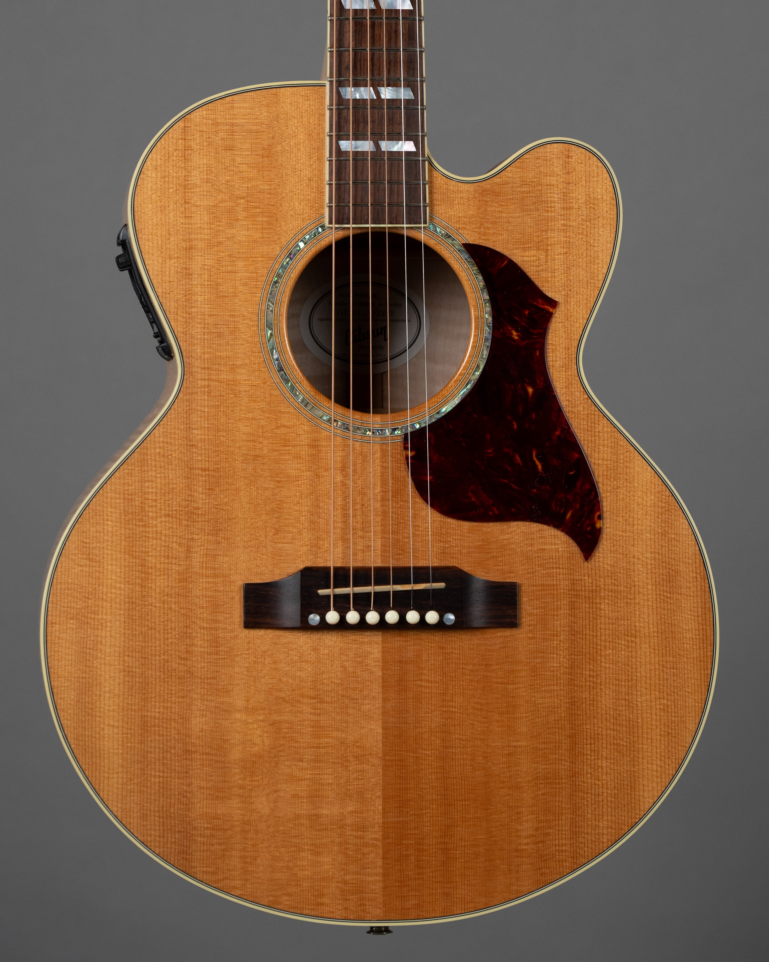 2012 Gibson J-165EC Acoustic (USA, Natural, Pickup, OHSC)