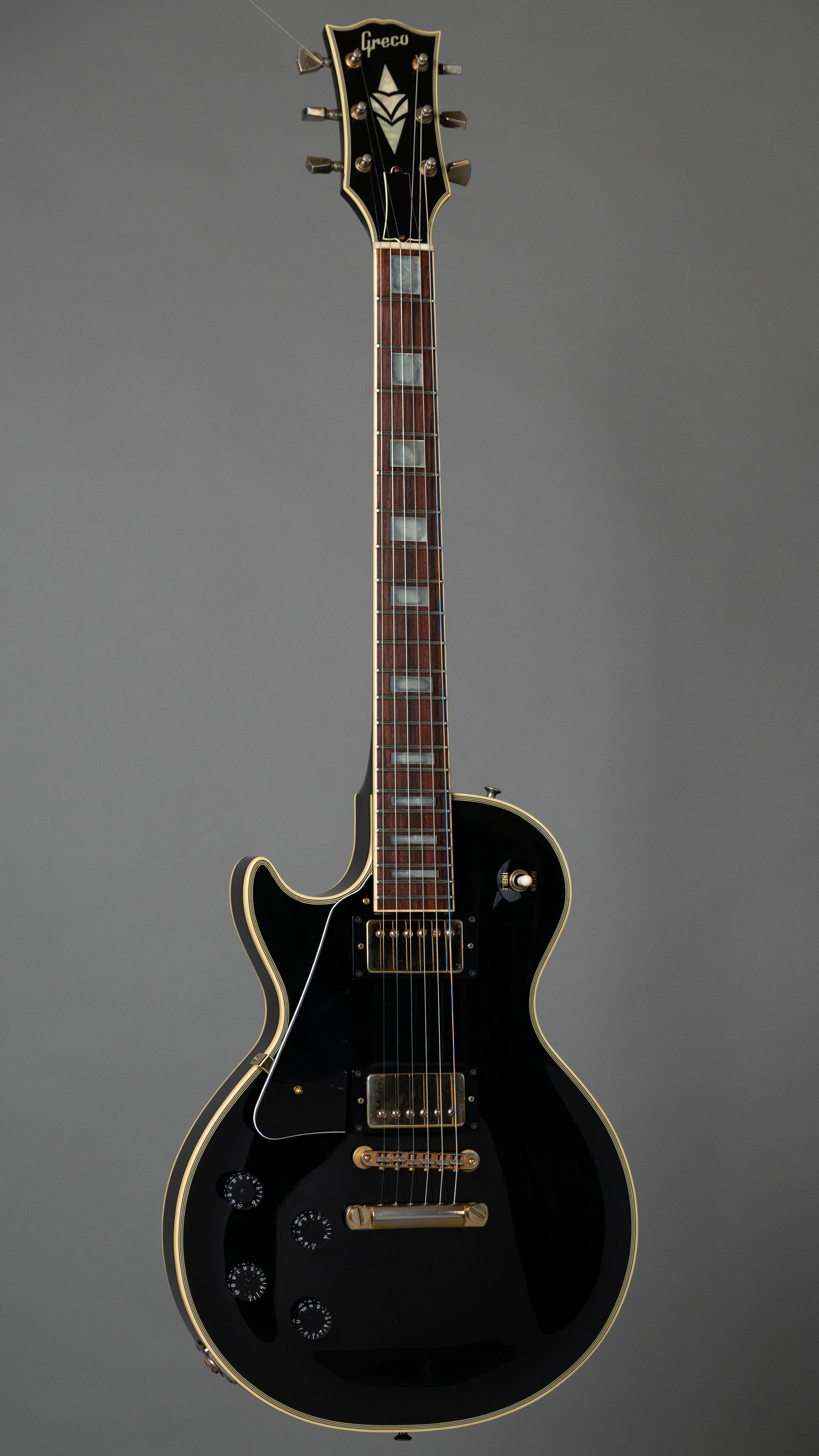 Greco Les Paul Custom 1983 leftレフティ ギター 1983 Greco EGC-500 Mint Collection Left Handed (Japan, Black)
