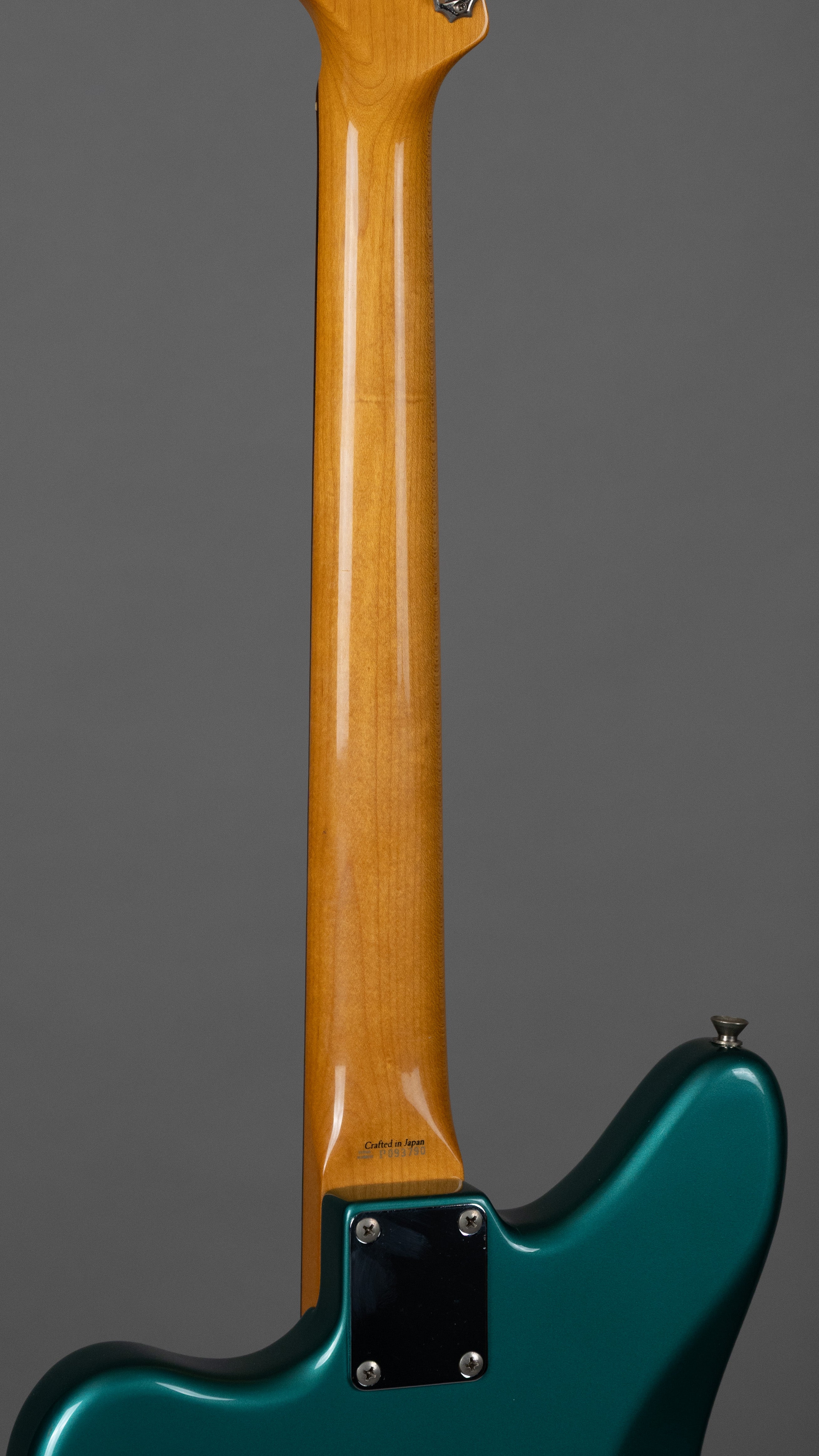 c1999 Fender JG66-85 Jaguar (Japan, Ocean Turquoise Metallic)