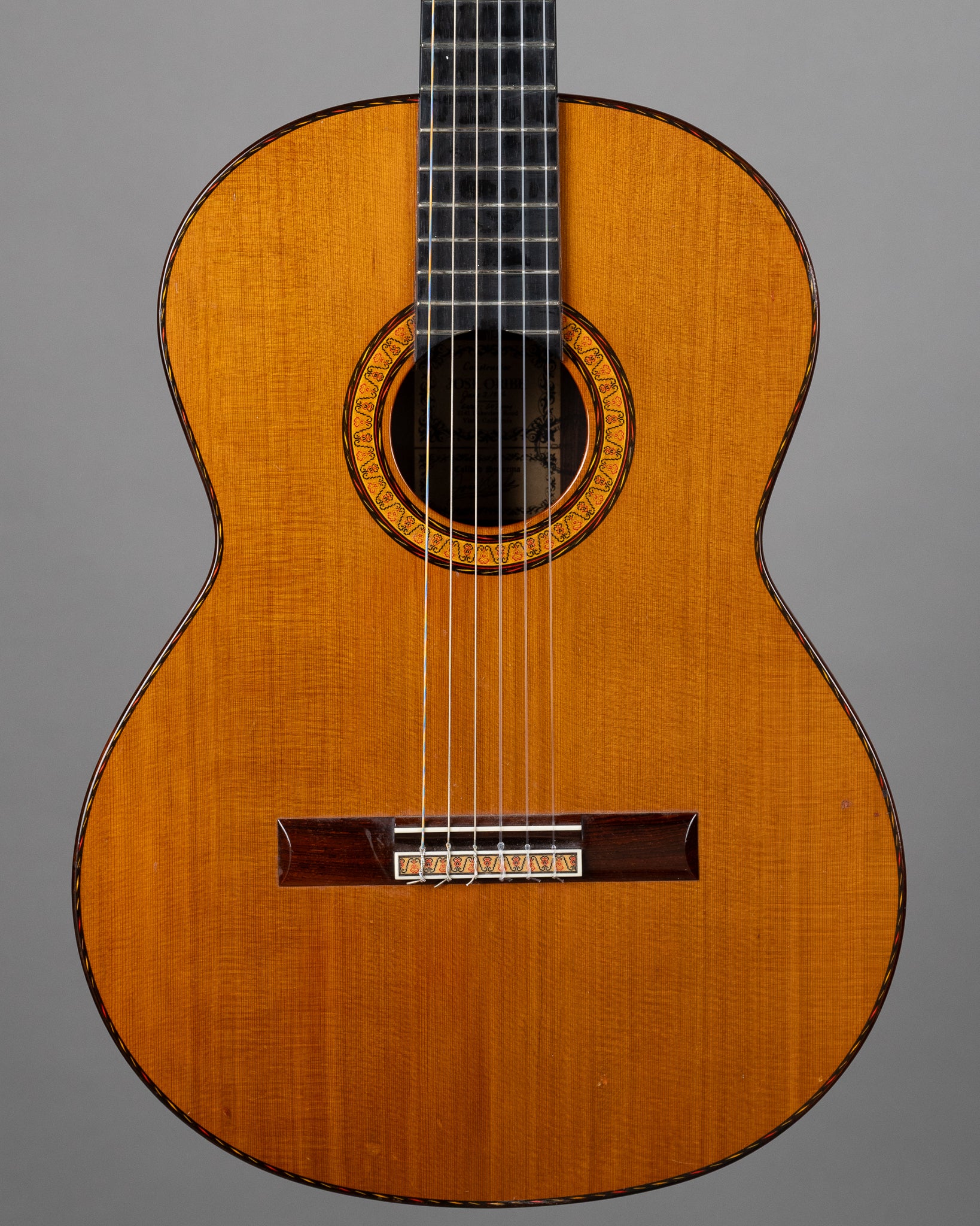 1986 Jose Oribe Calidid Suprema (USA, Cedar Top/Brazilian Rosewood, OHSC)