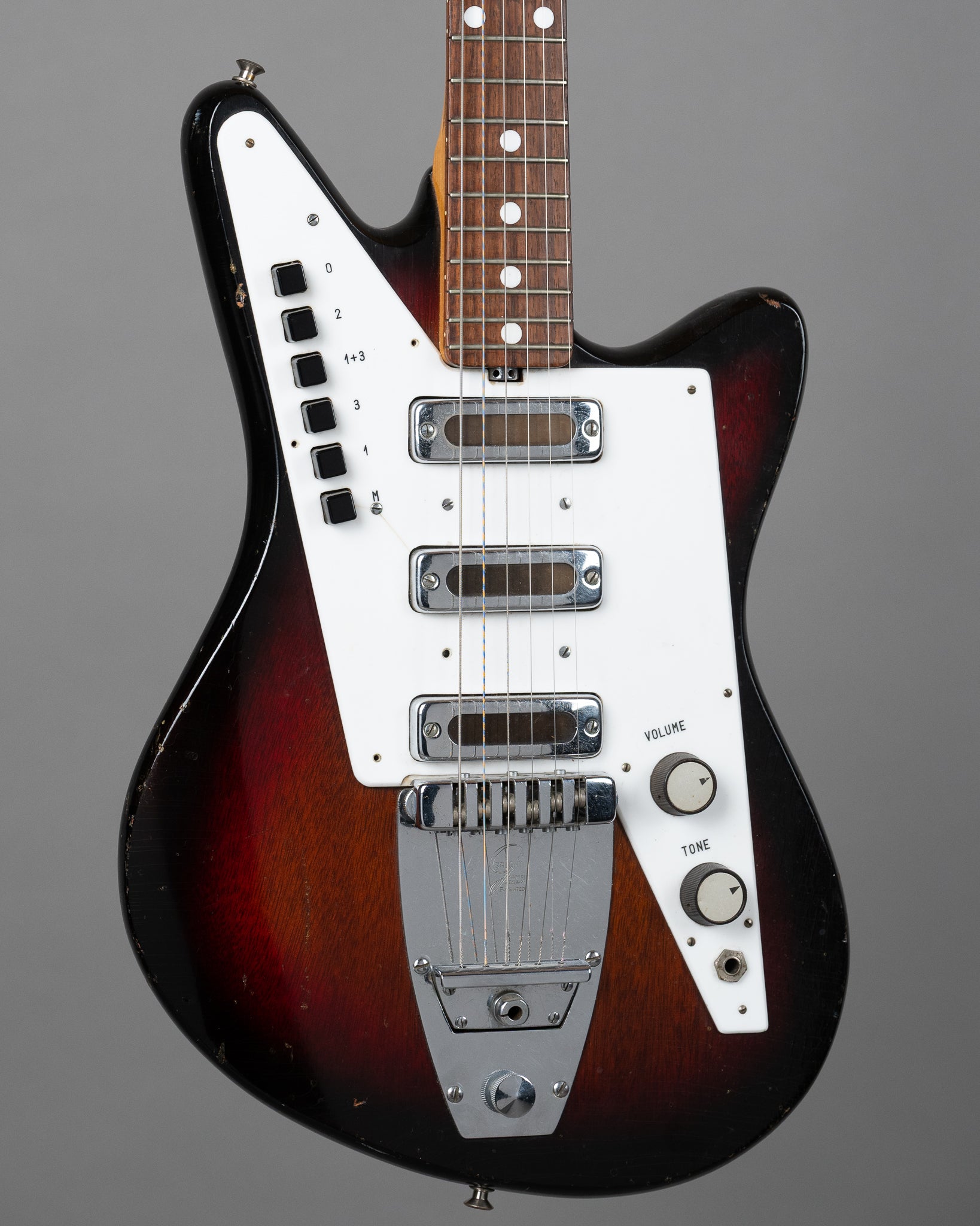c1967 Galanti Grand Prix 3003 (Italy, Sunburst, SKB HC)