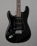1995 Fender American Standard Stratocaster Left Handed (USA, Black, OHSC)