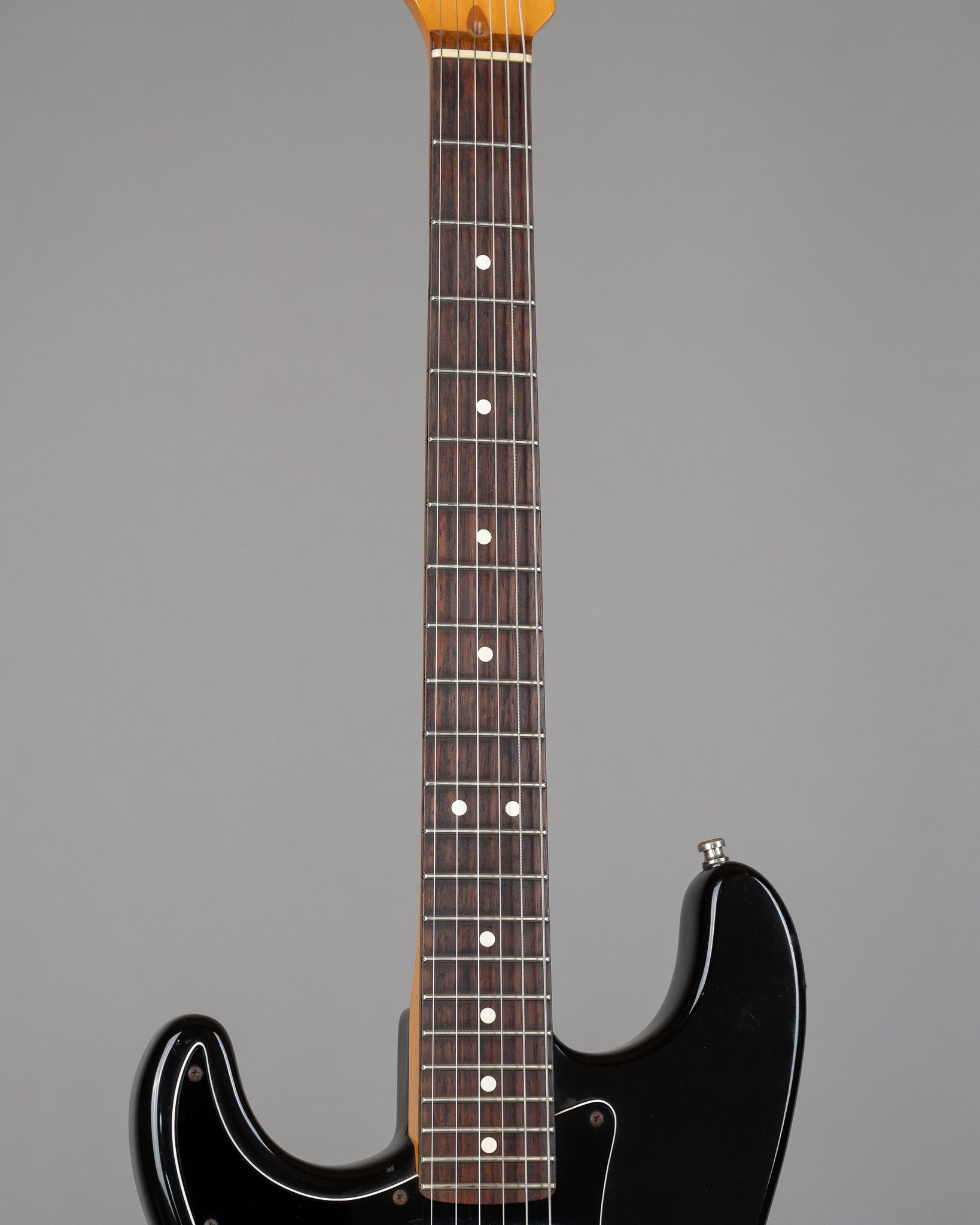 1995 Fender American Standard Stratocaster Left Handed (USA, Black, OHSC)