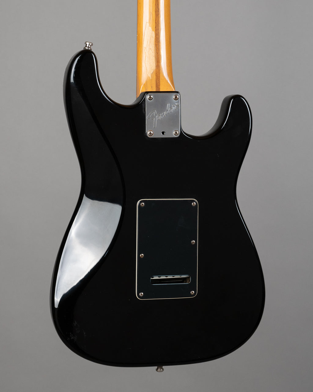 1995 Fender American Standard Stratocaster Left Handed (USA, Black, OHSC)