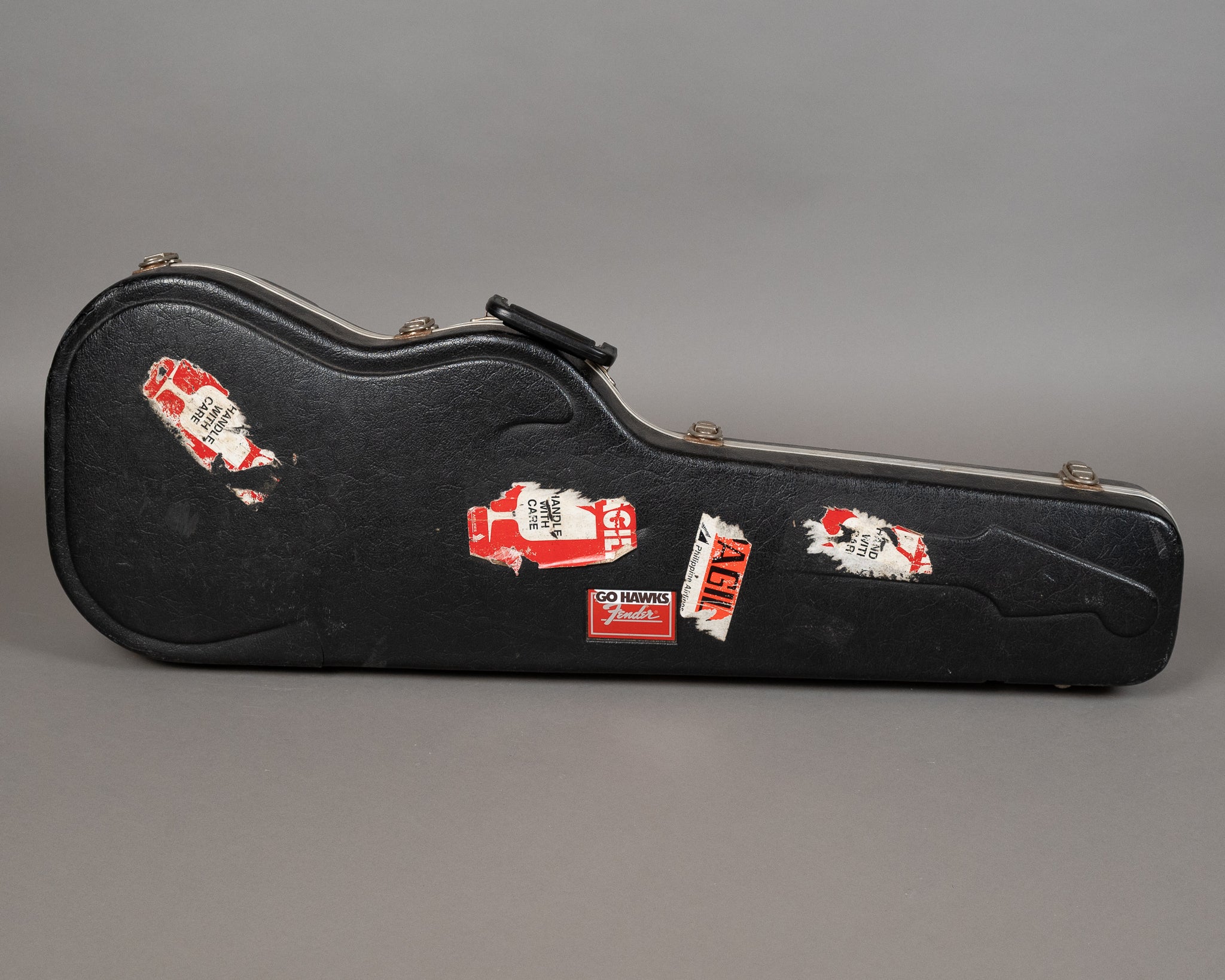 1995 Fender American Standard Stratocaster Left Handed (USA, Black, OHSC)