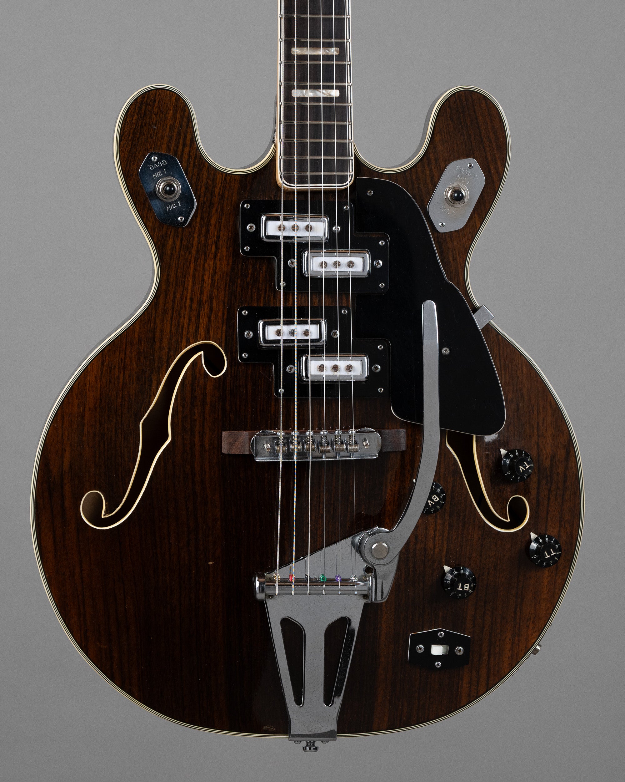 c1967 Ibanez Stereo Guitar (Japan, Walnut)