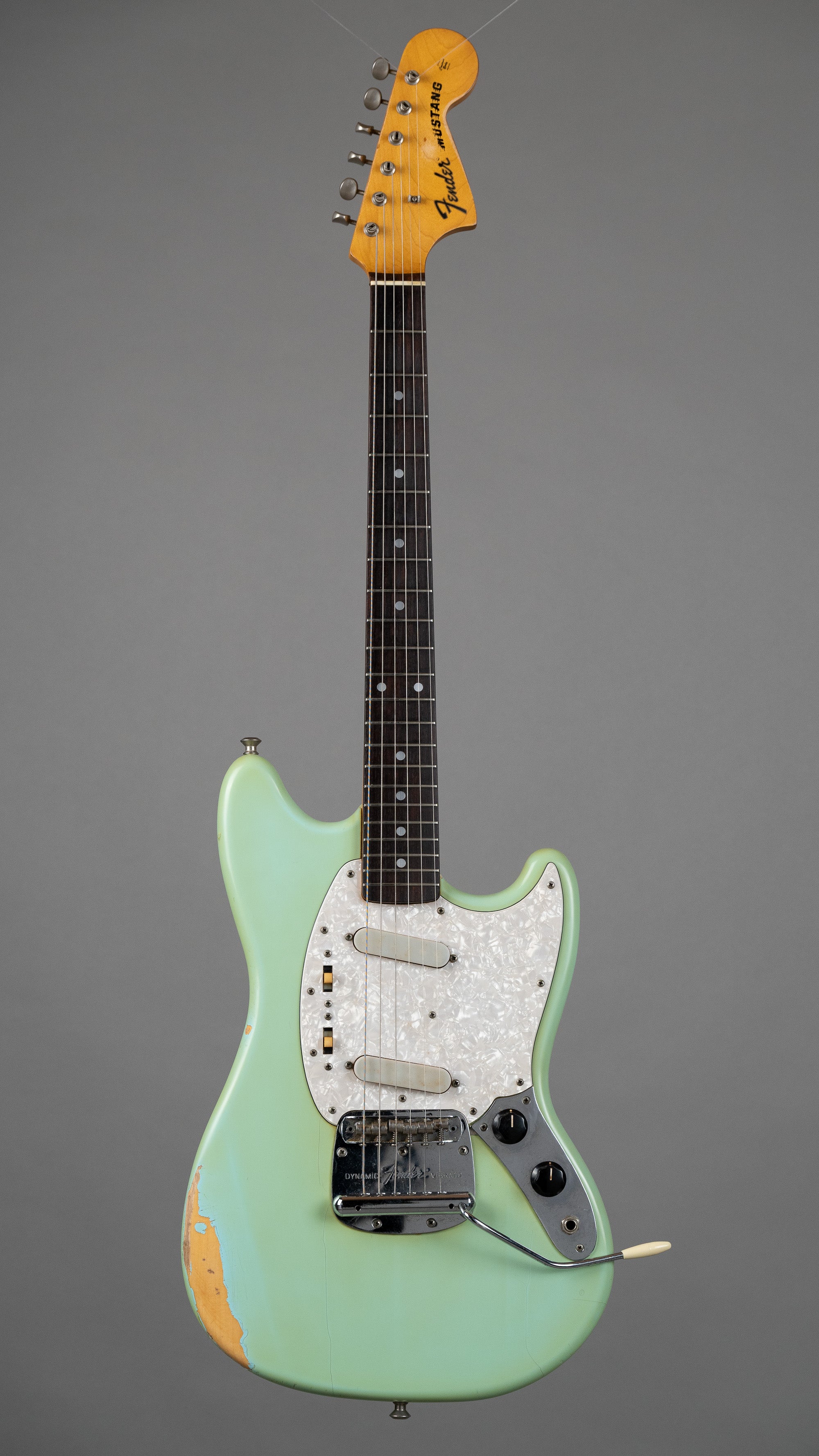 c1990s Fender MG69-55 Mustang (Japan, Daphne Blue)