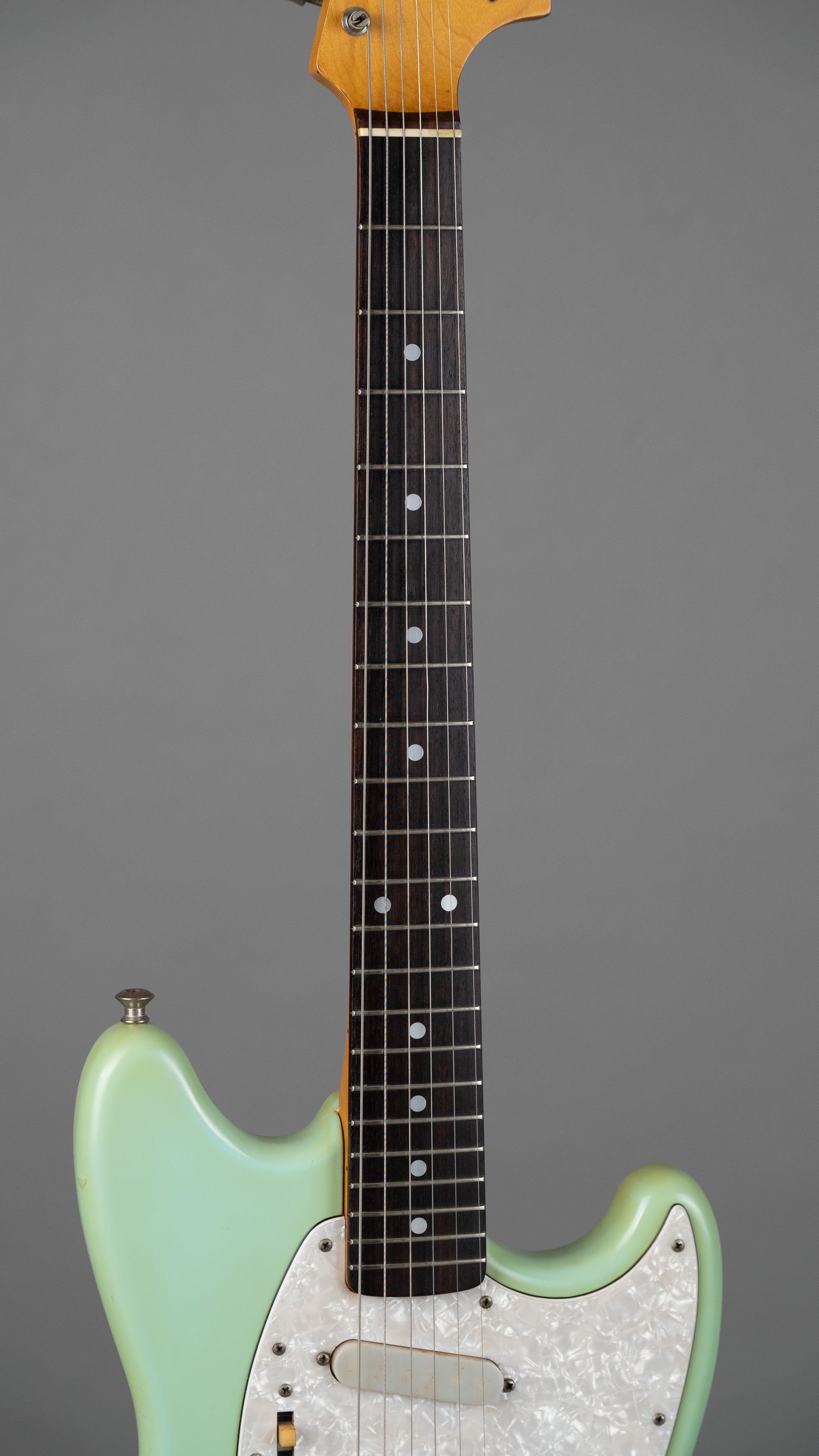 c1990s Fender MG69-55 Mustang (Japan, Daphne Blue)