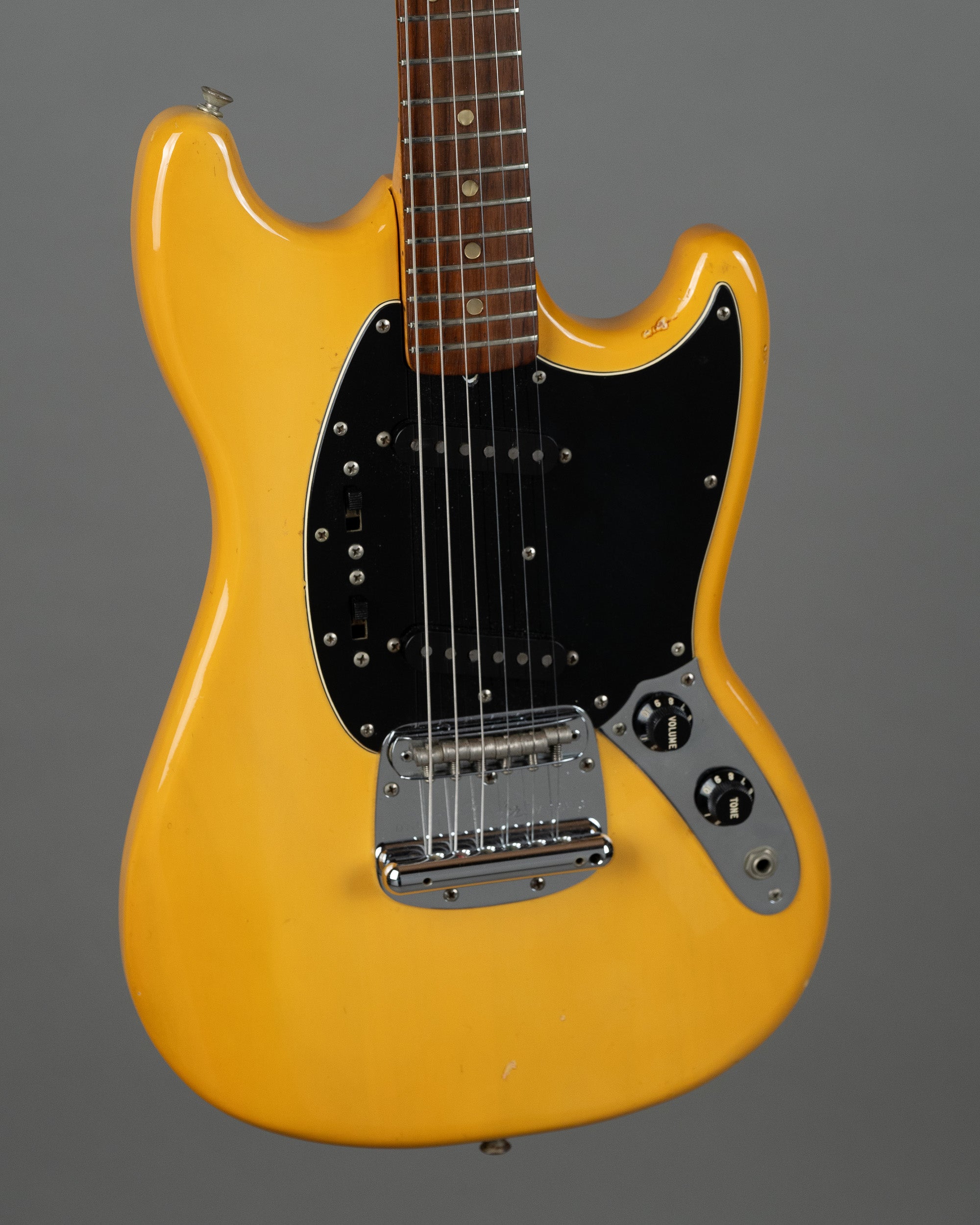 1978 Fender Mustang  (USA, Blonde, OHSC)